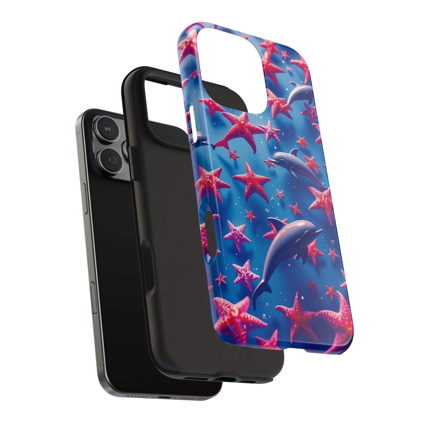 Dolphins Impact-Resistant Phone Case