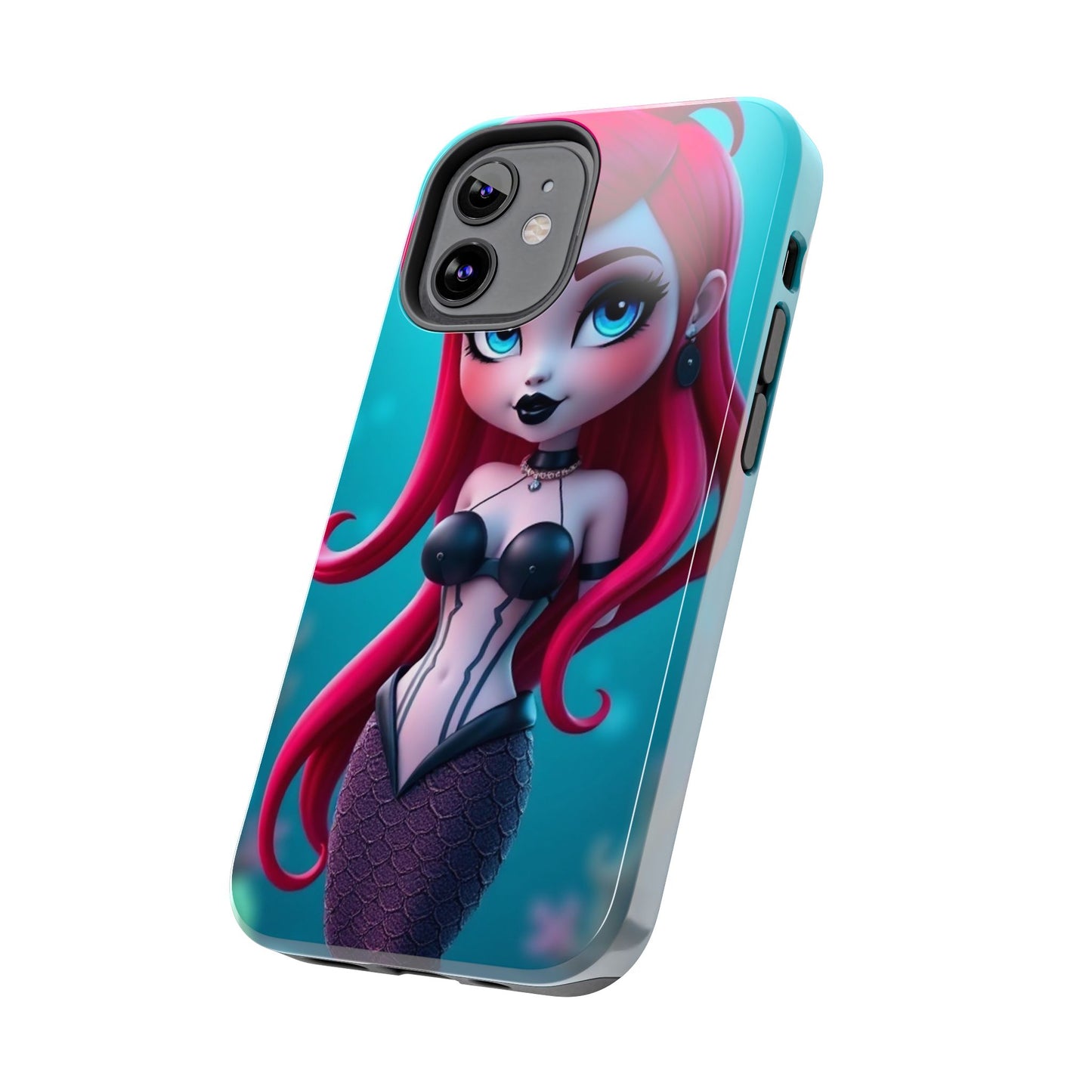 Goth Alt Mermaid Impact-Resistant Phone Case