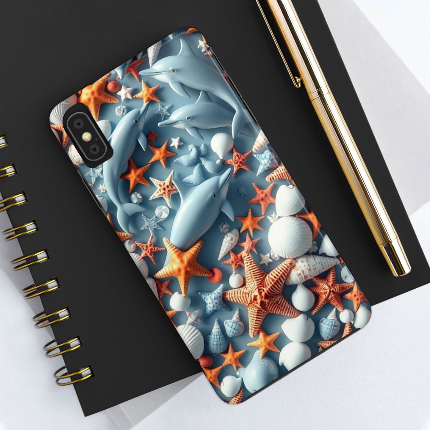 Dolphins Impact-Resistant Phone Case