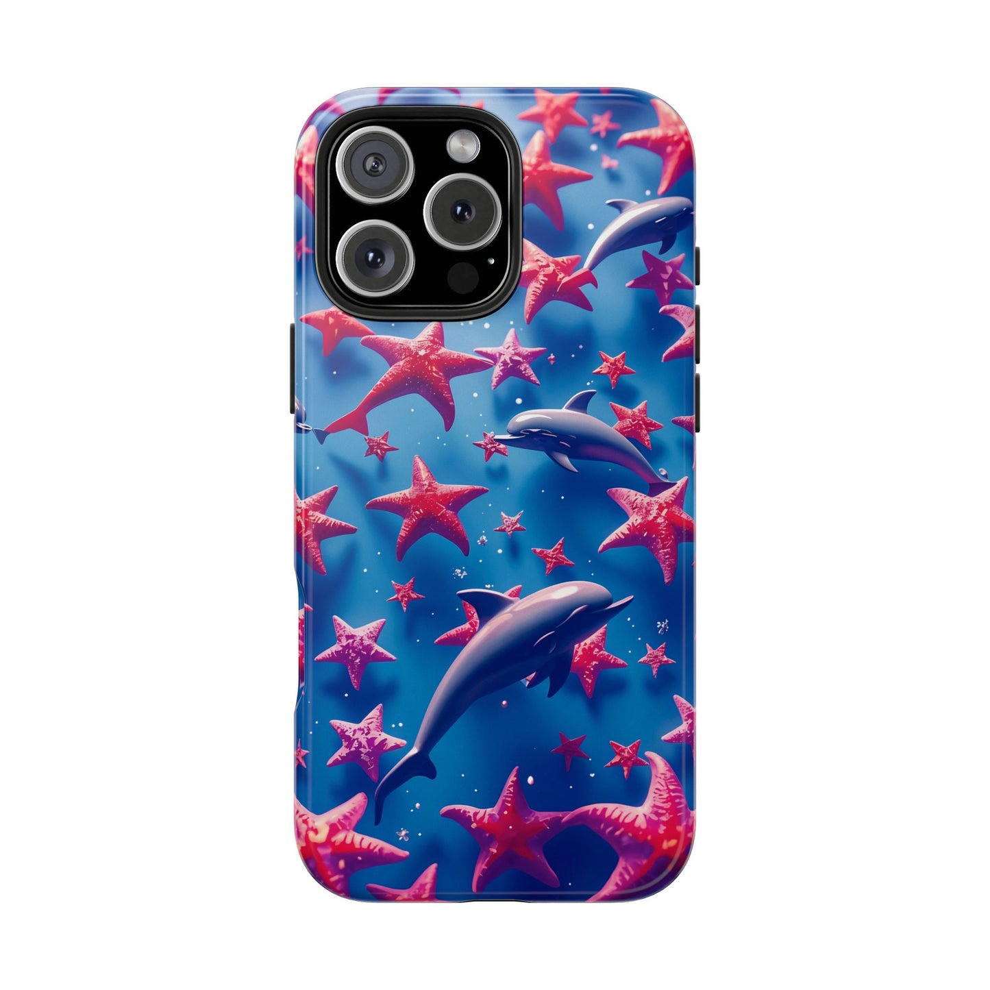 Dolphins Impact-Resistant Phone Case