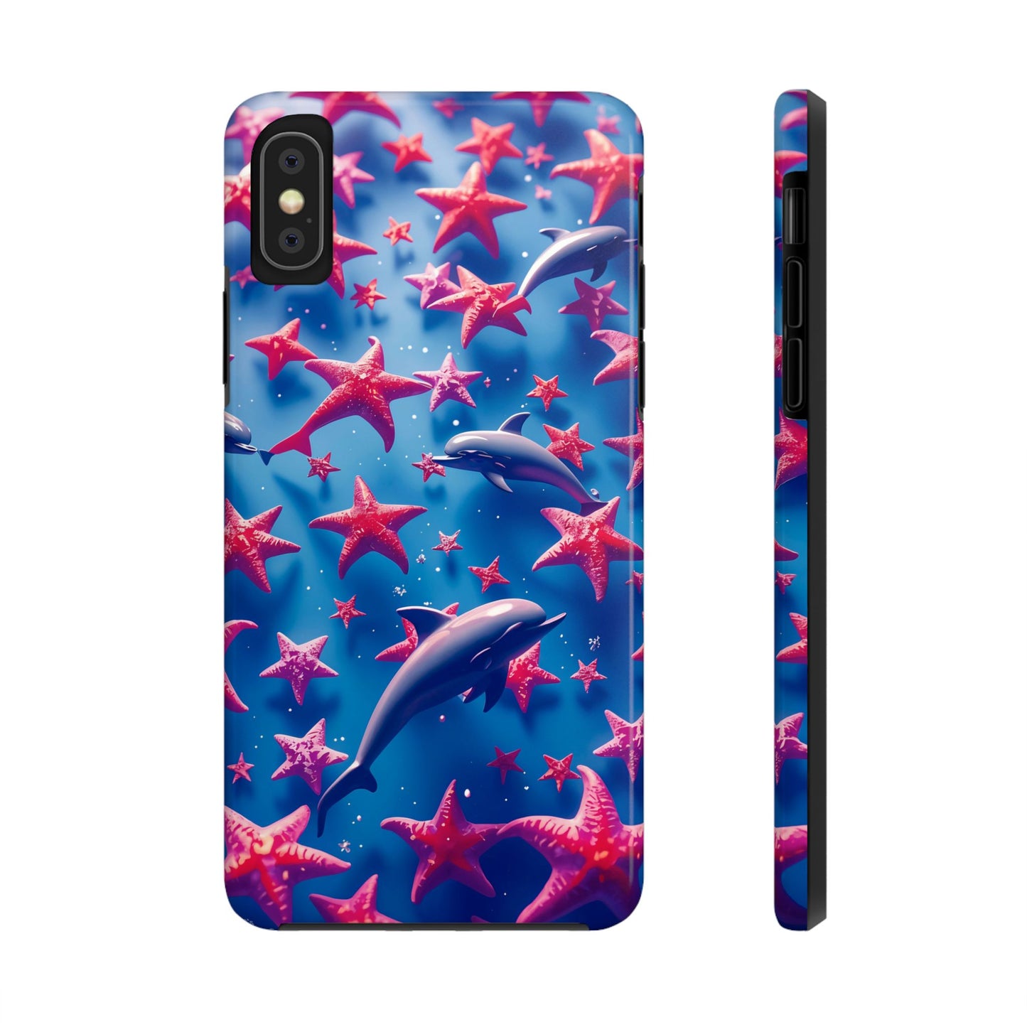 Dolphins Impact-Resistant Phone Case