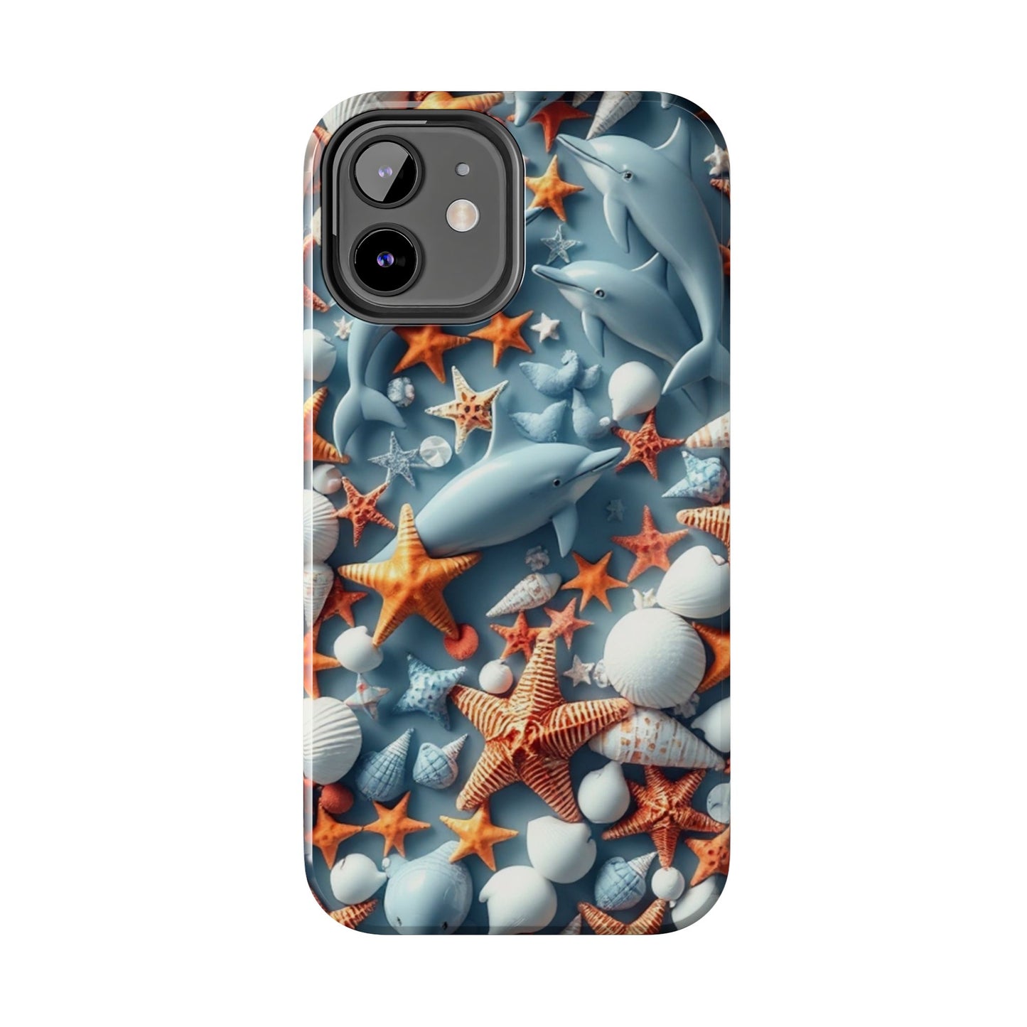 Dolphins Impact-Resistant Phone Case