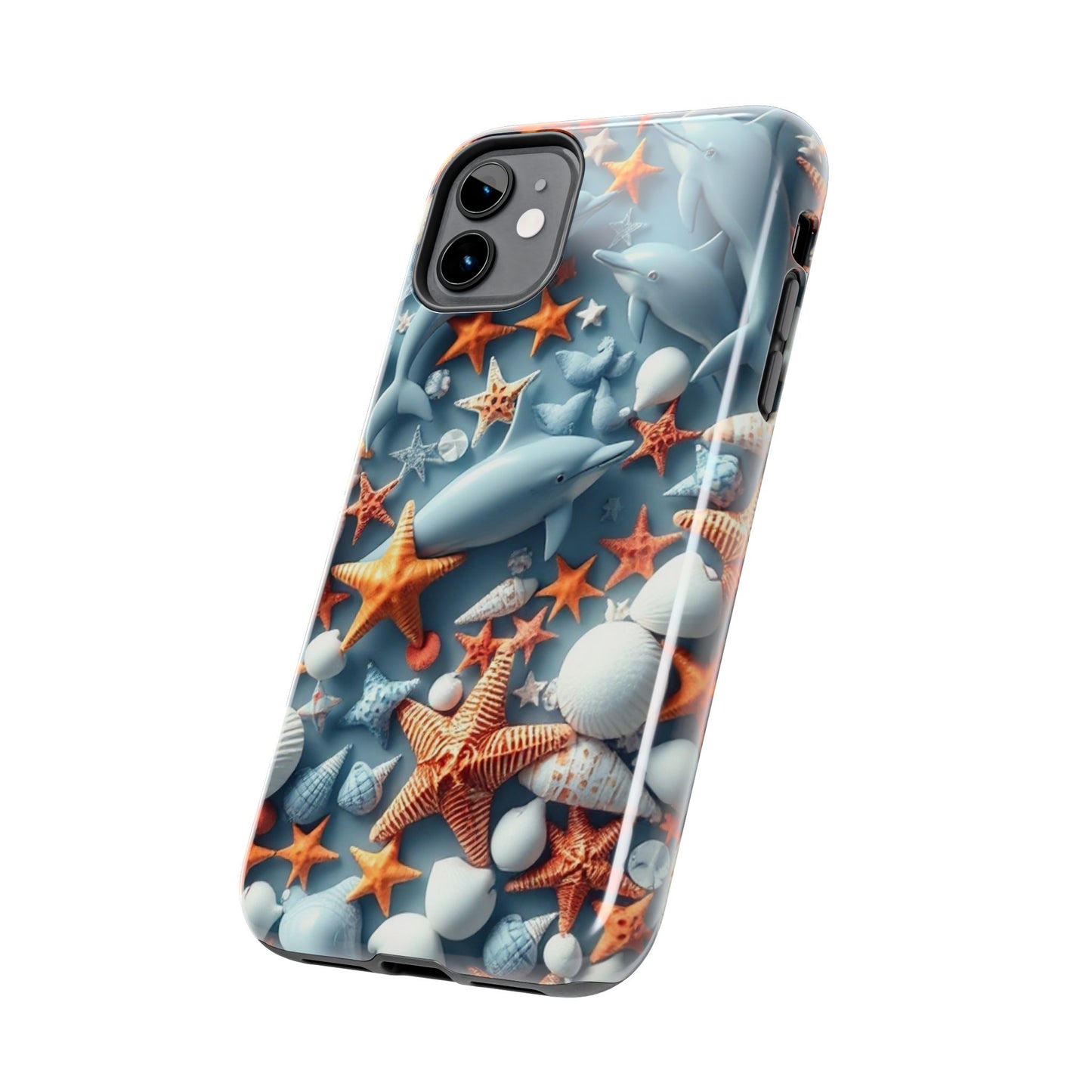 Dolphins Impact-Resistant Phone Case