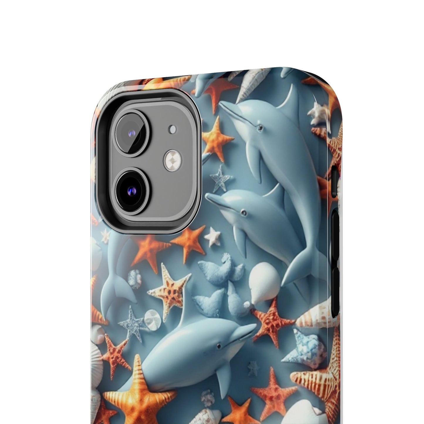 Dolphins Impact-Resistant Phone Case