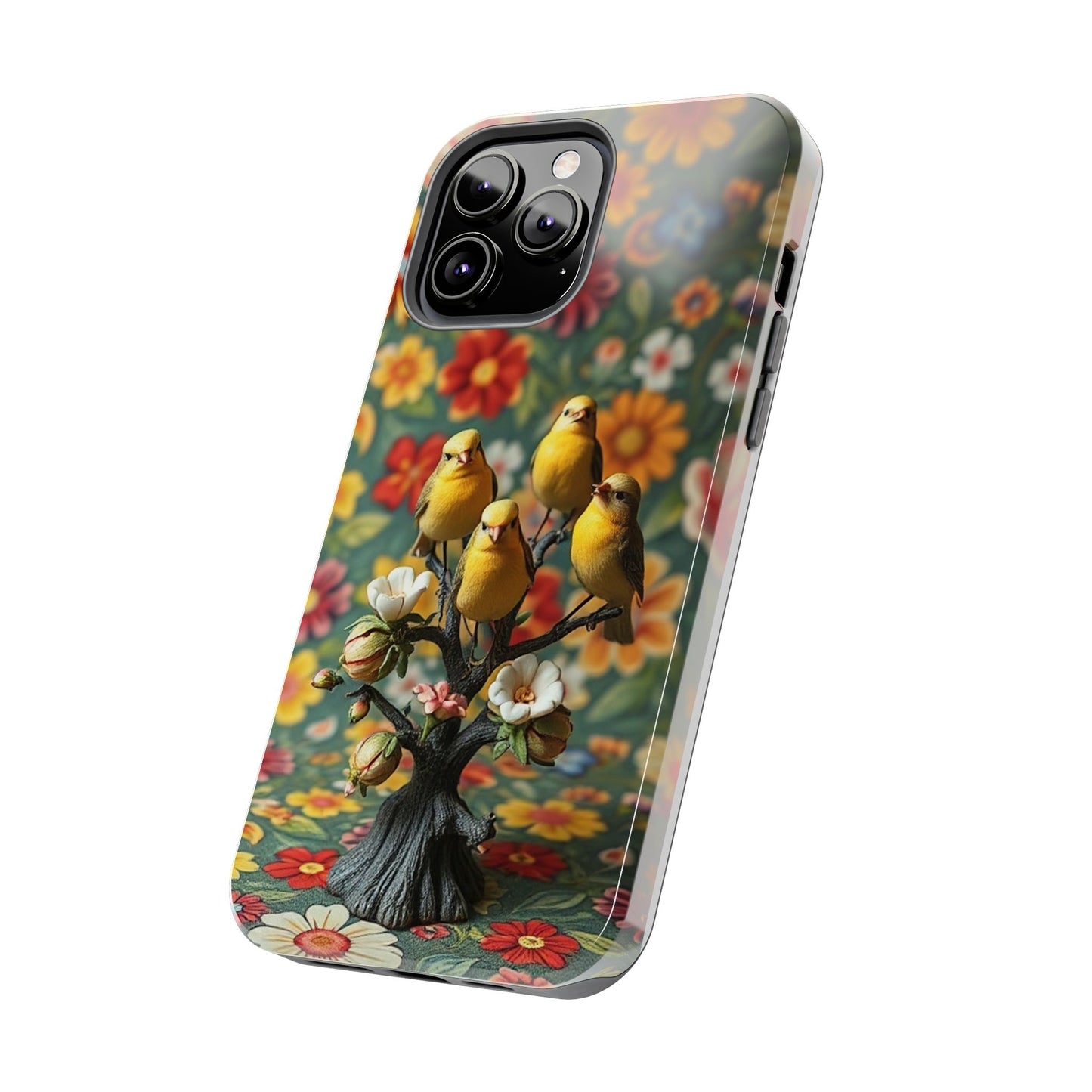 Birds Impact-Resistant Phone Case