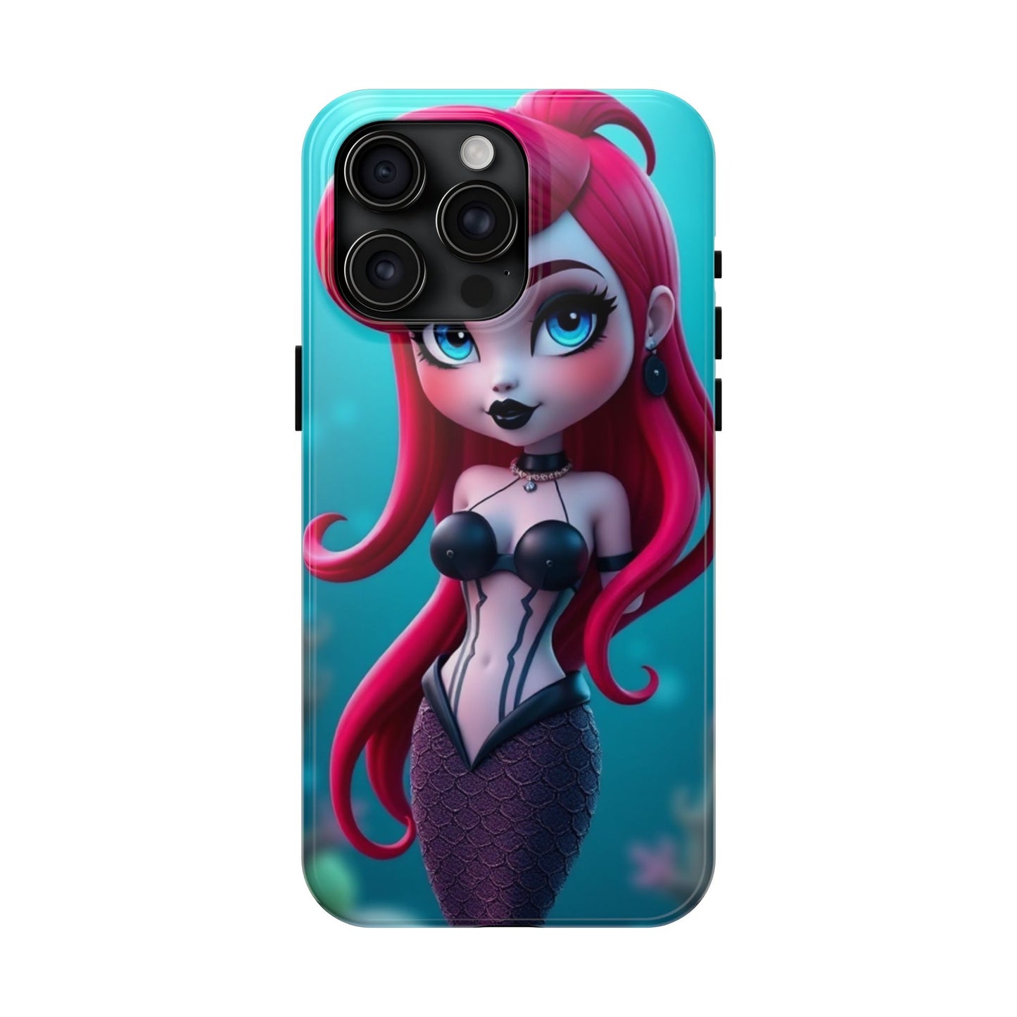 Goth Alt Mermaid Impact-Resistant Phone Case