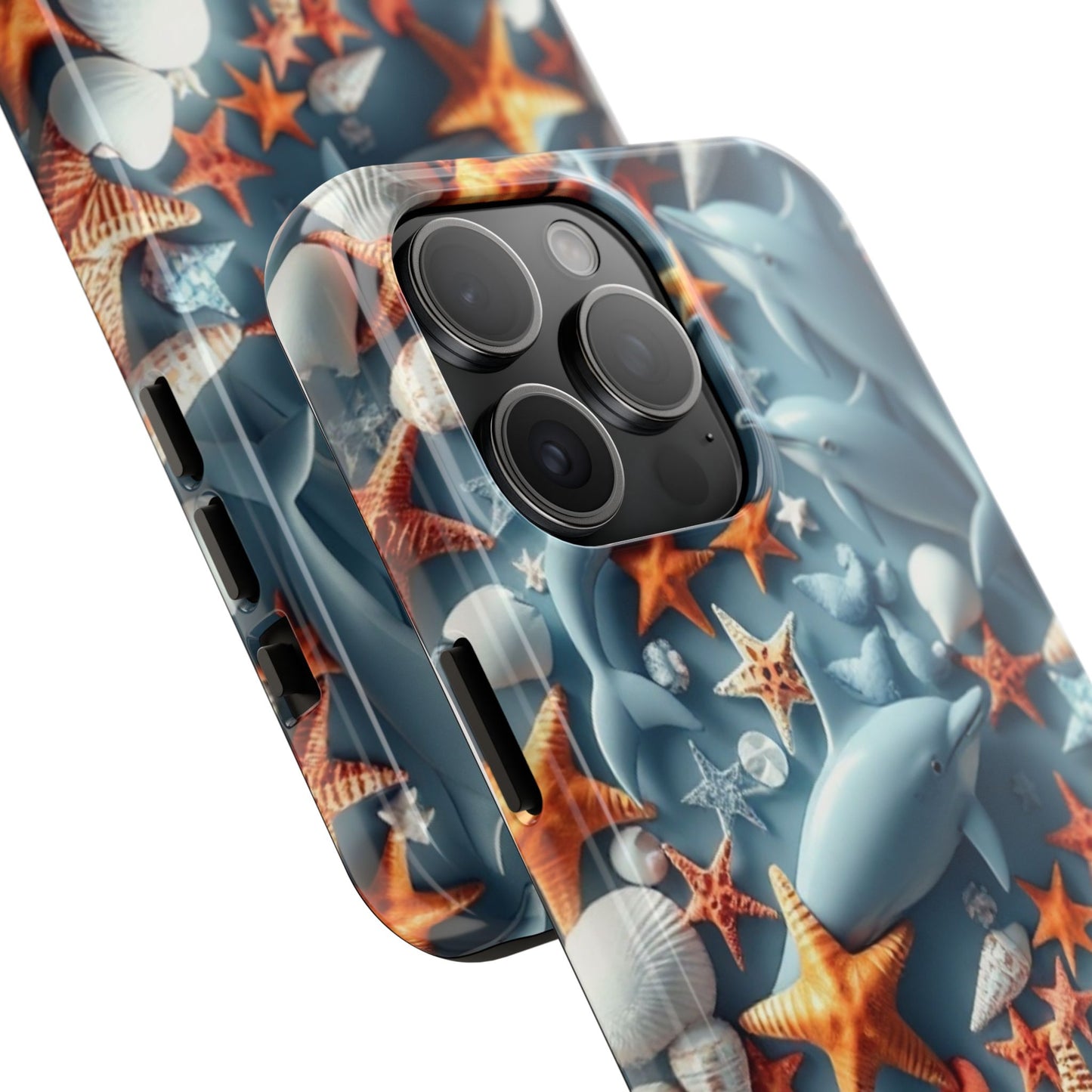 Dolphins Impact-Resistant Phone Case