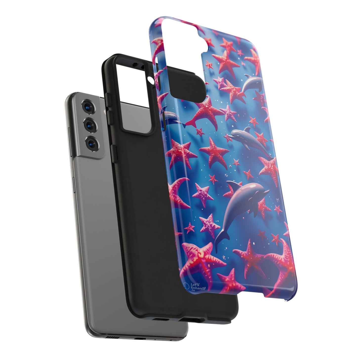 Dolphins Impact-Resistant Phone Case