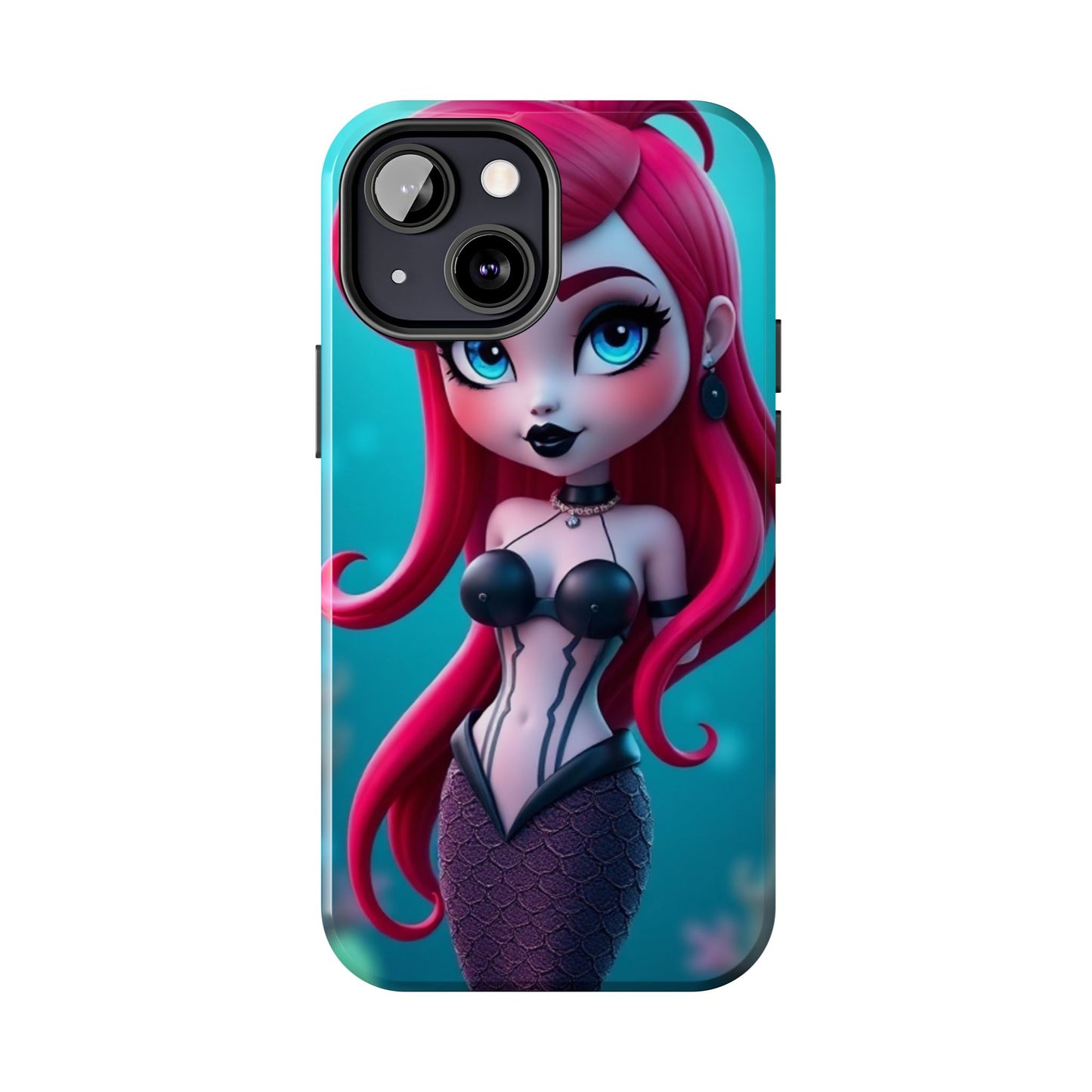 Goth Alt Mermaid Impact-Resistant Phone Case