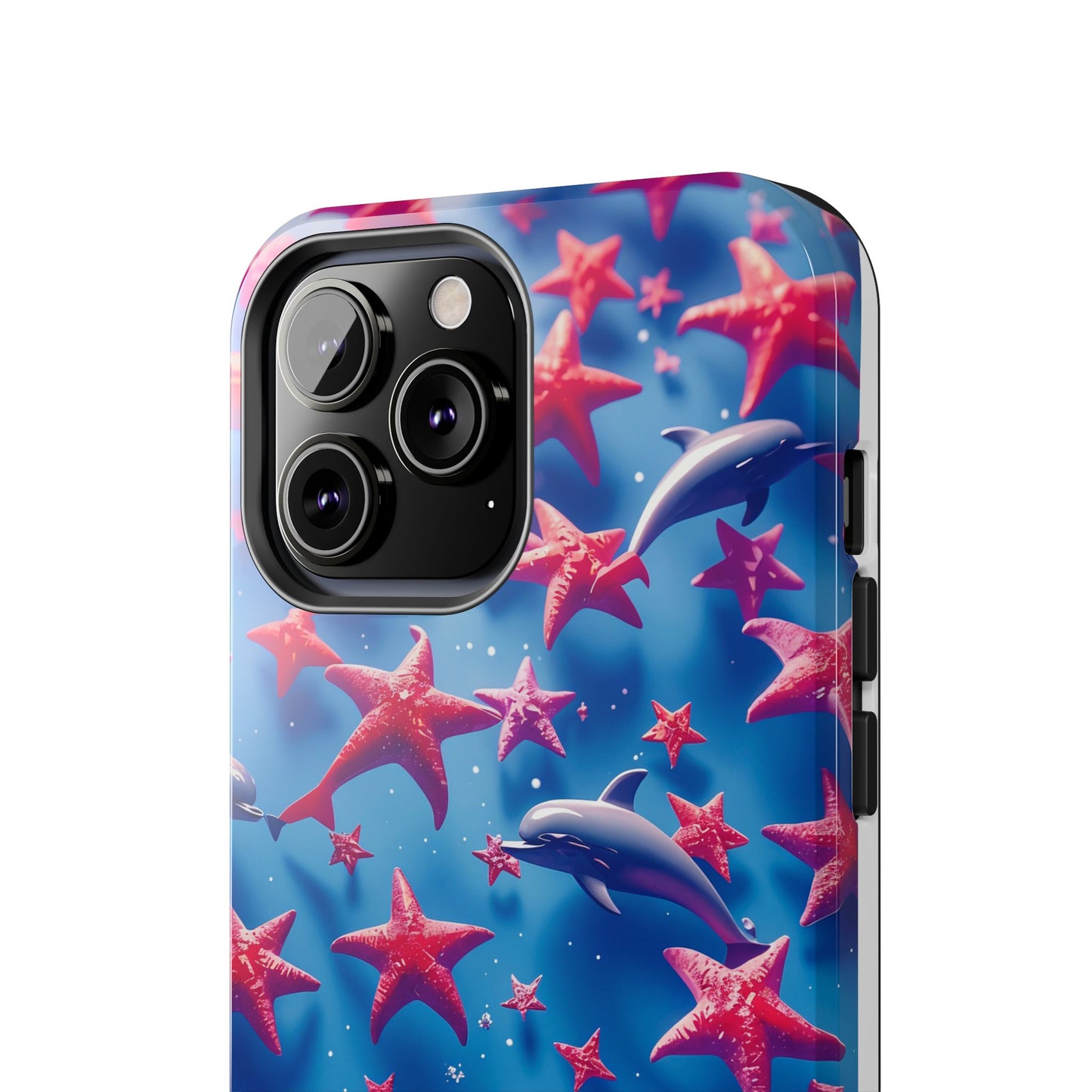 Dolphins Impact-Resistant Phone Case