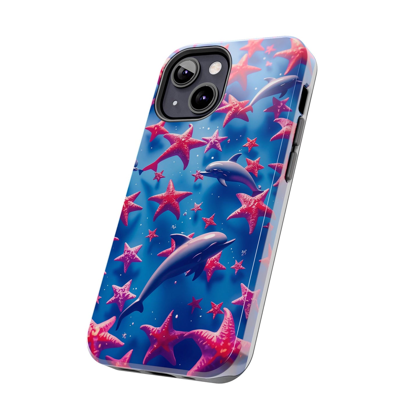 Dolphins Impact-Resistant Phone Case