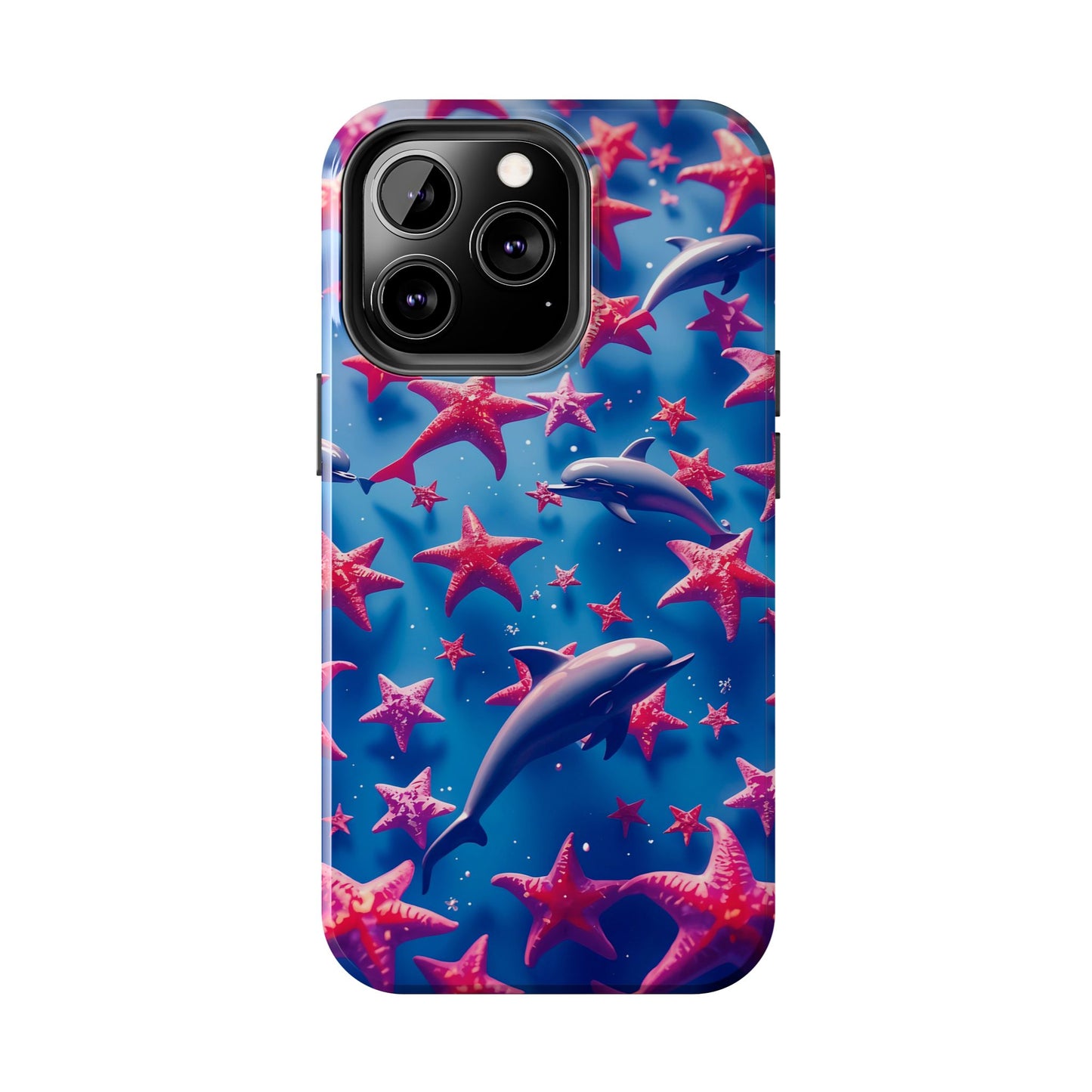 Dolphins Impact-Resistant Phone Case