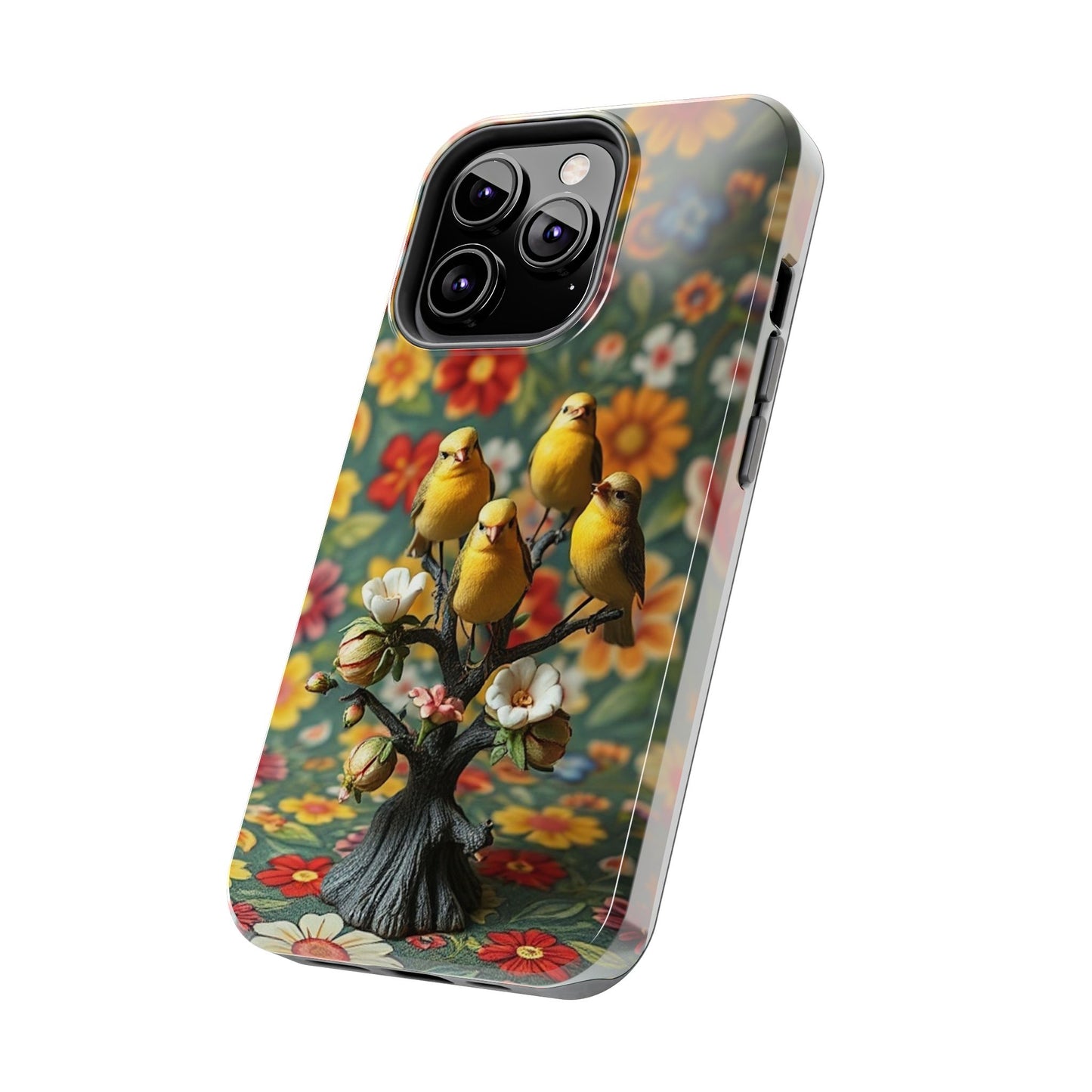 Birds Impact-Resistant Phone Case