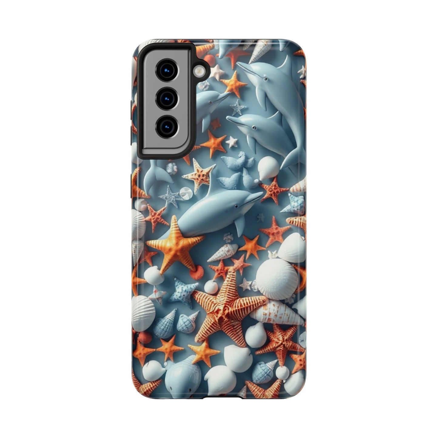 Dolphins Impact-Resistant Phone Case