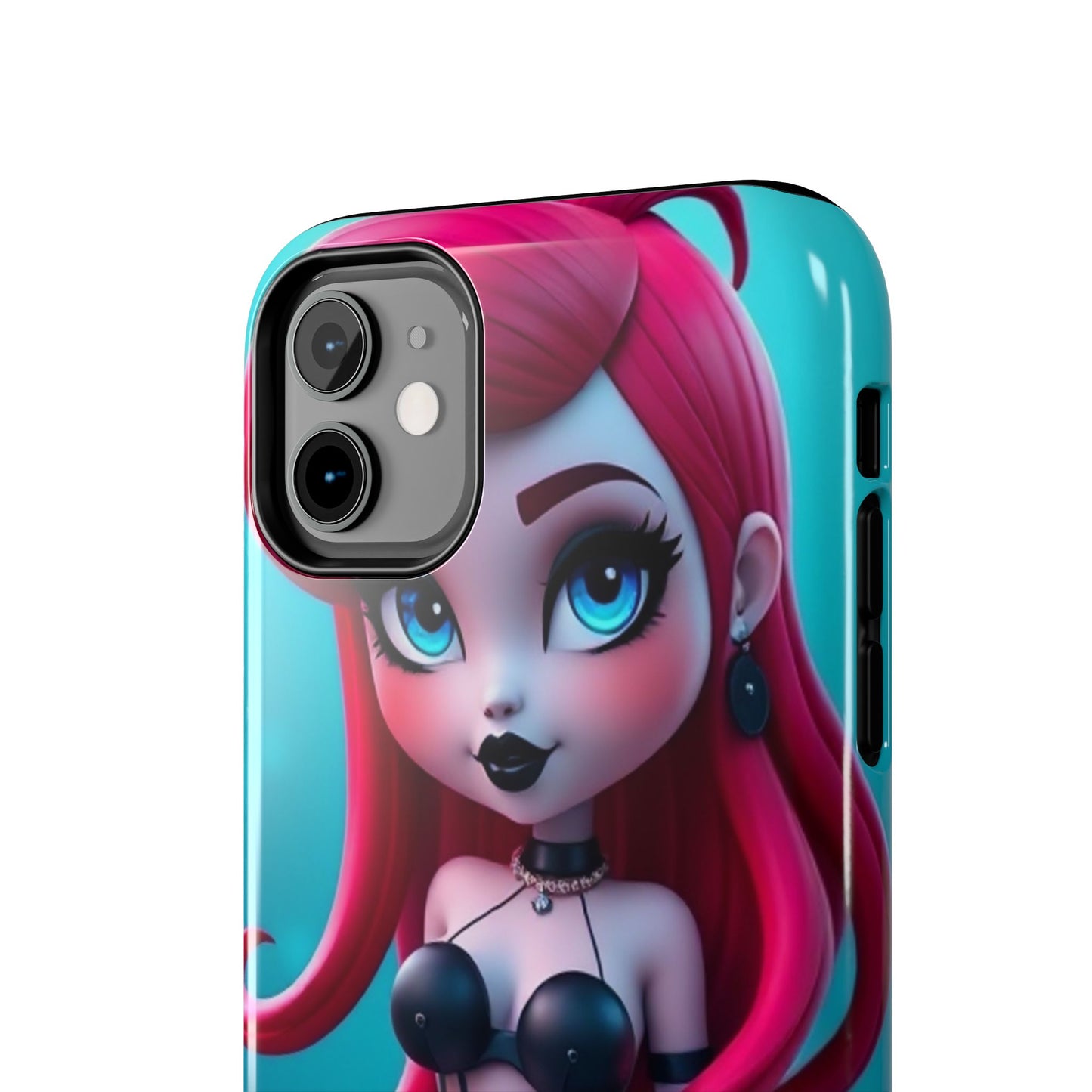 Goth Alt Mermaid Impact-Resistant Phone Case