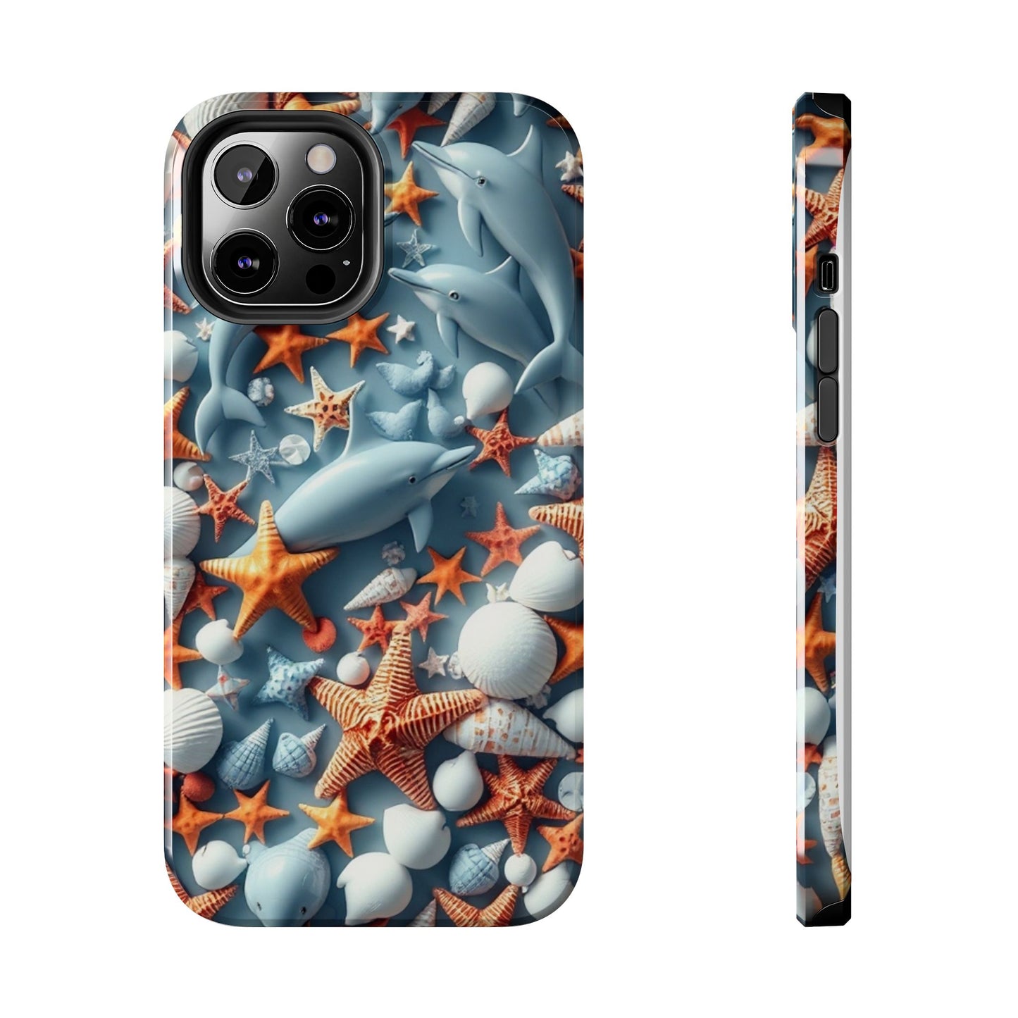 Dolphins Impact-Resistant Phone Case