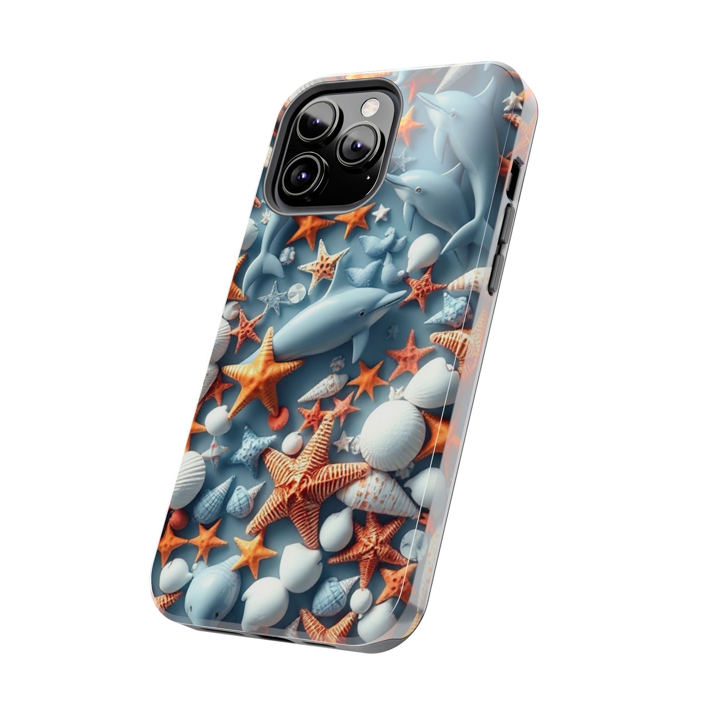 Dolphins Impact-Resistant Phone Case