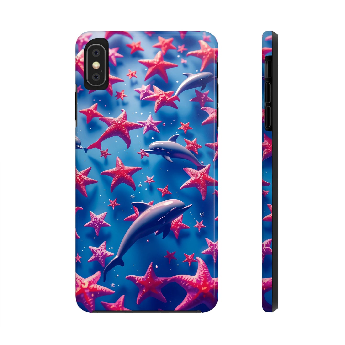 Dolphins Impact-Resistant Phone Case