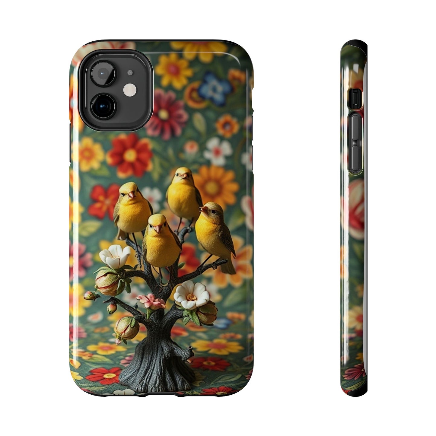 Birds Impact-Resistant Phone Case