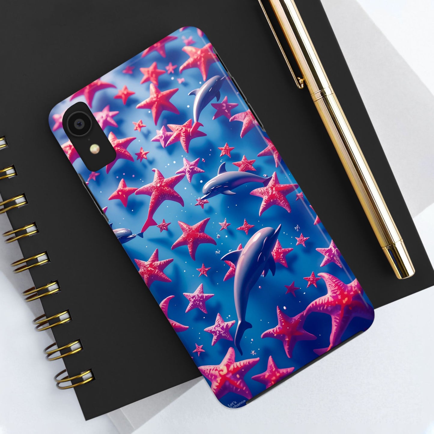 Dolphins Impact-Resistant Phone Case