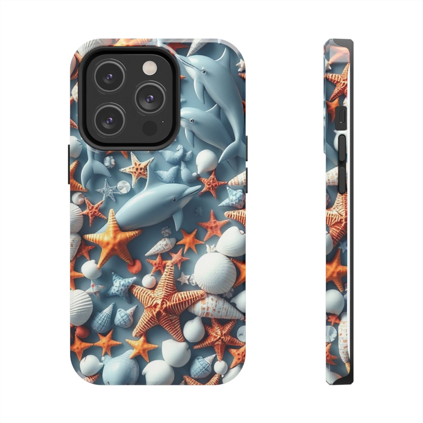 Dolphins Impact-Resistant Phone Case