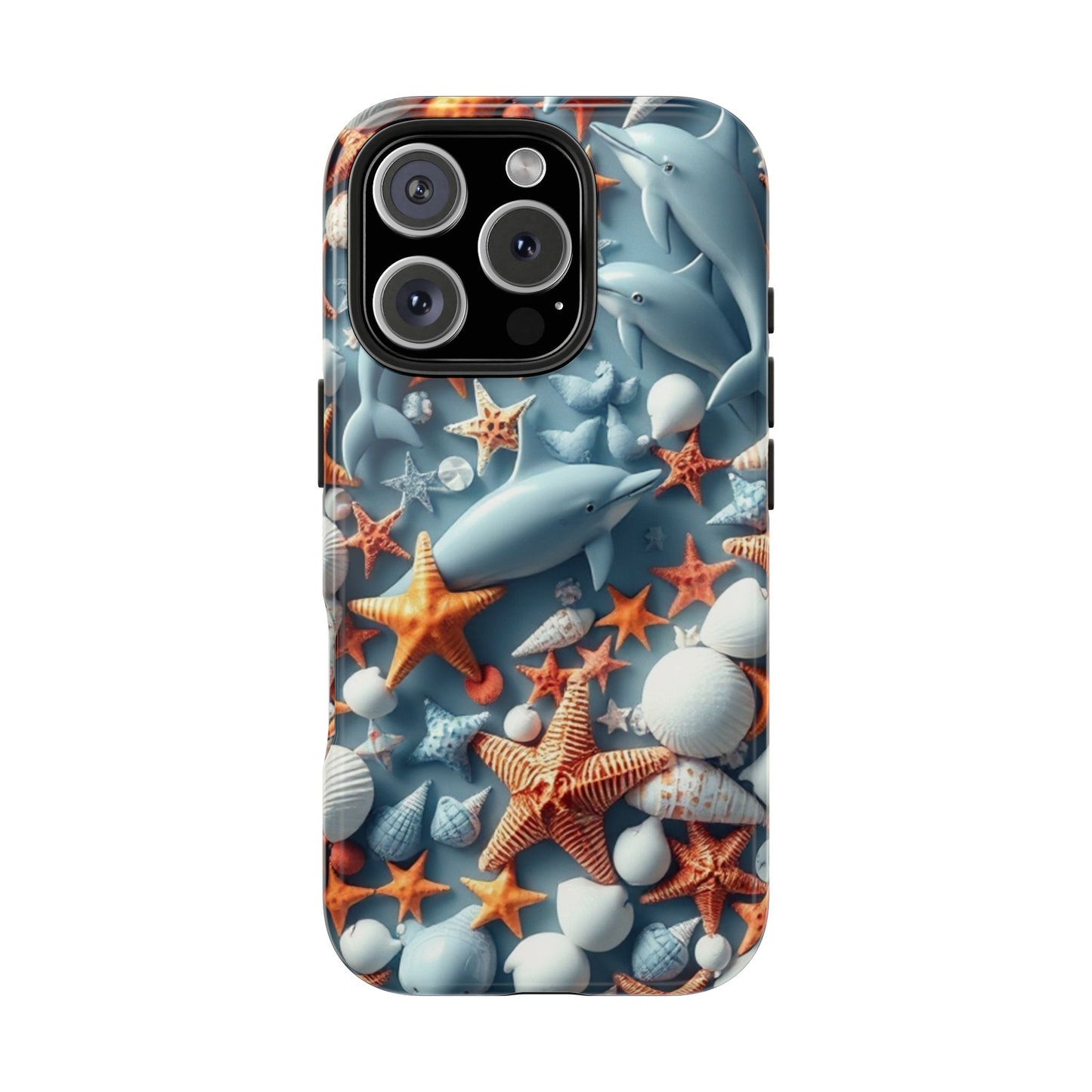 Dolphins Impact-Resistant Phone Case