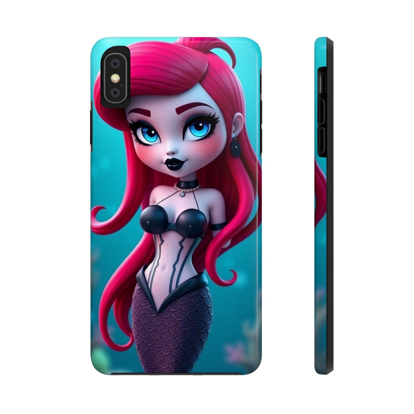 Goth Alt Mermaid Impact-Resistant Phone Case