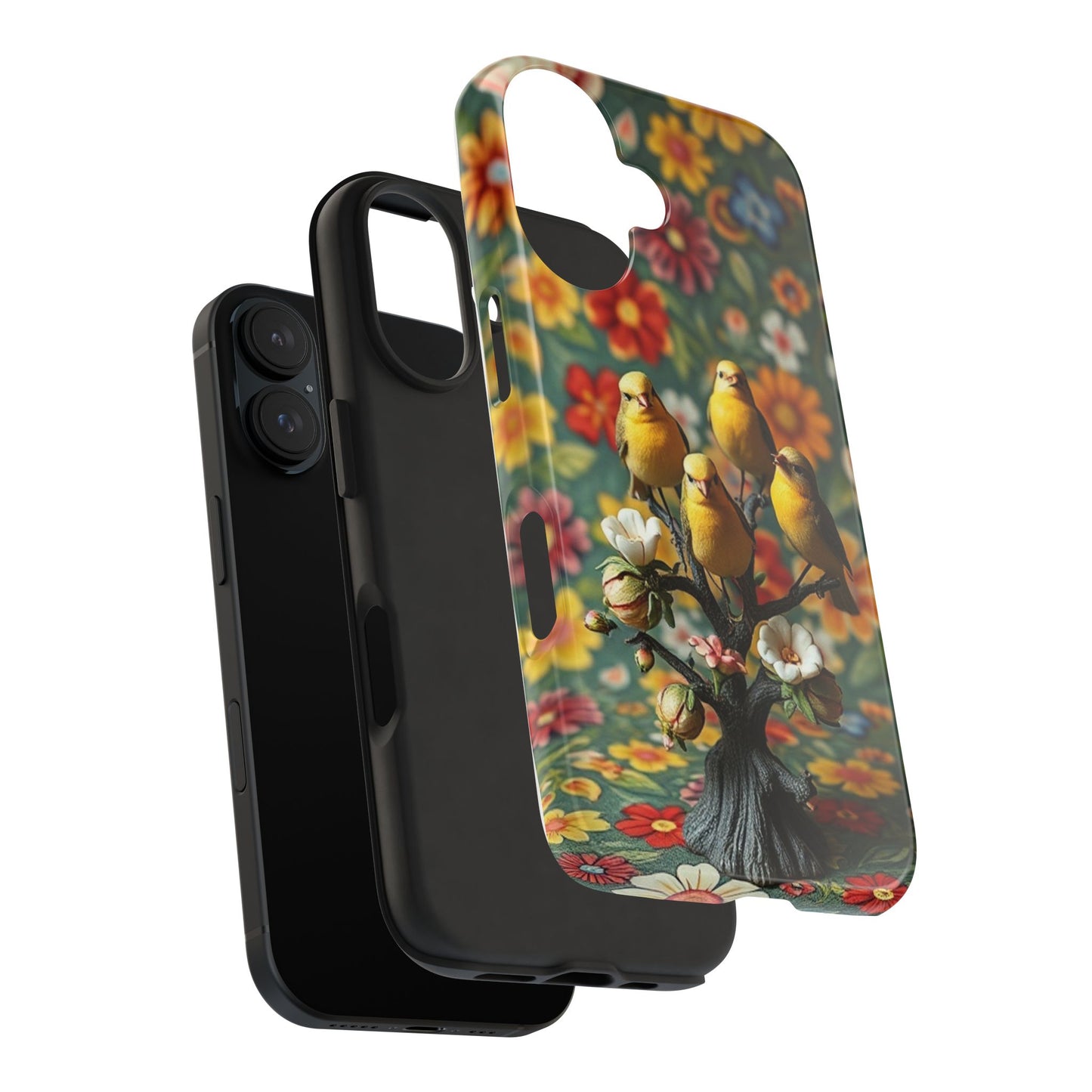 Birds Impact-Resistant Phone Case