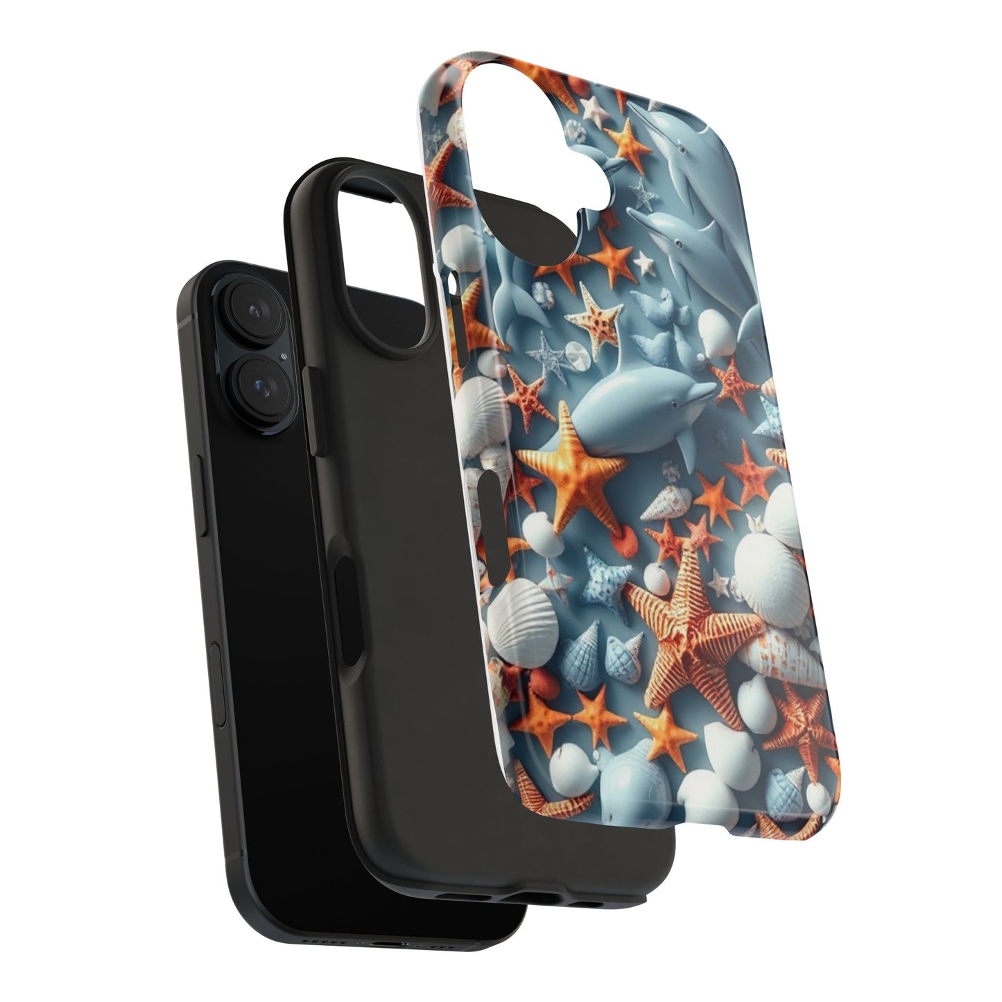 Dolphins Impact-Resistant Phone Case