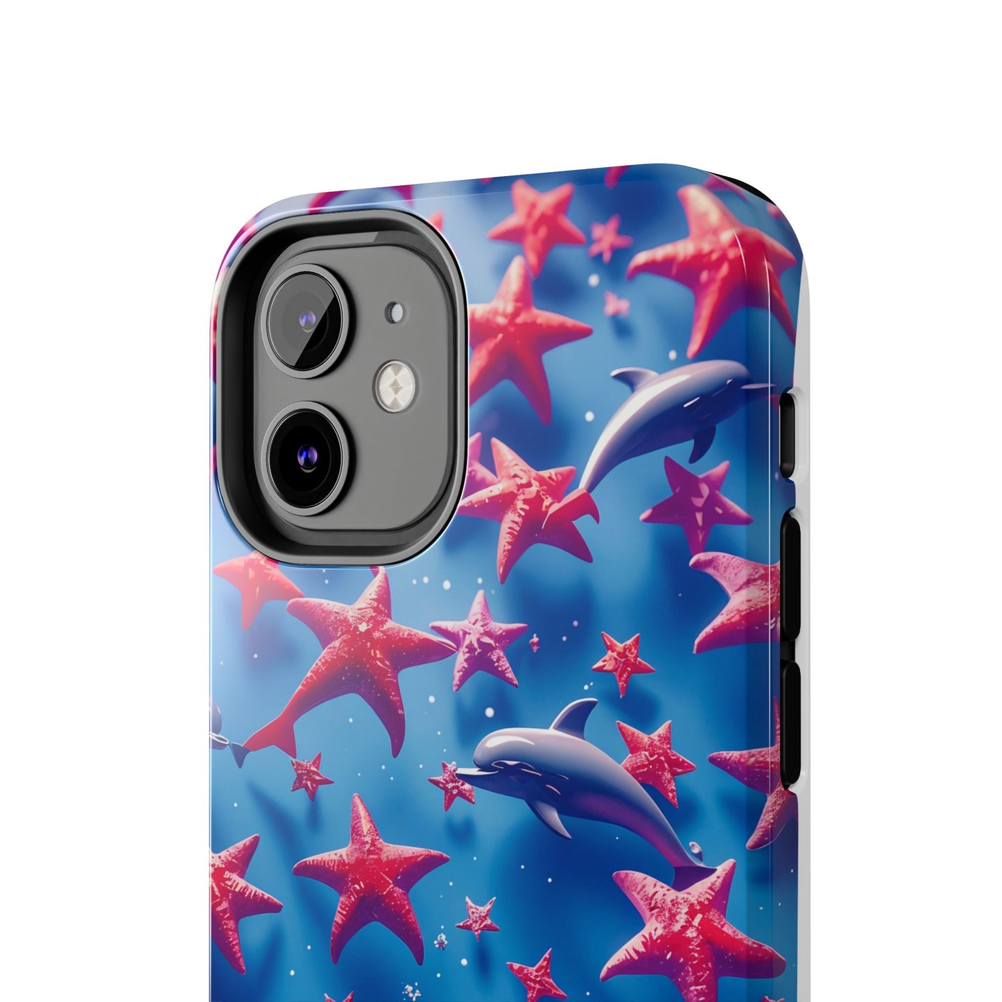 Dolphins Impact-Resistant Phone Case