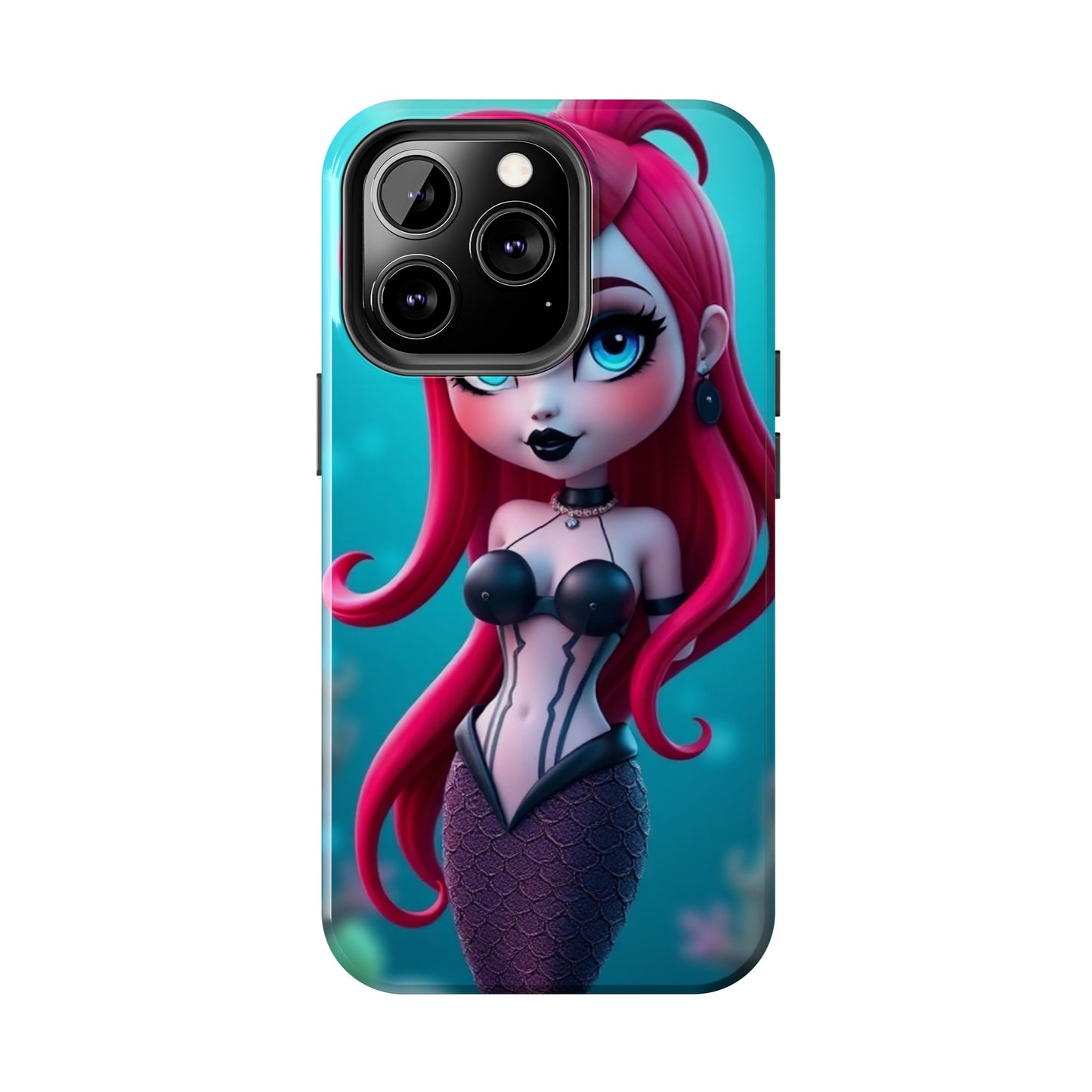 Goth Alt Mermaid Impact-Resistant Phone Case