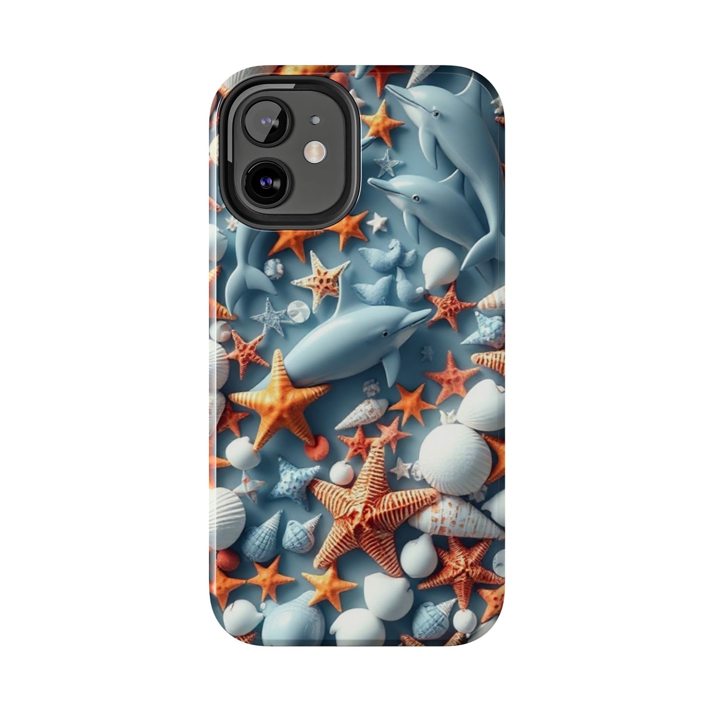 Dolphins Impact-Resistant Phone Case