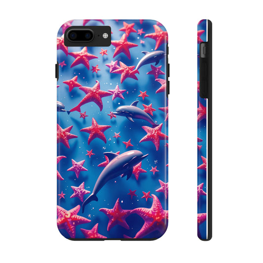 Dolphins Impact-Resistant Phone Case