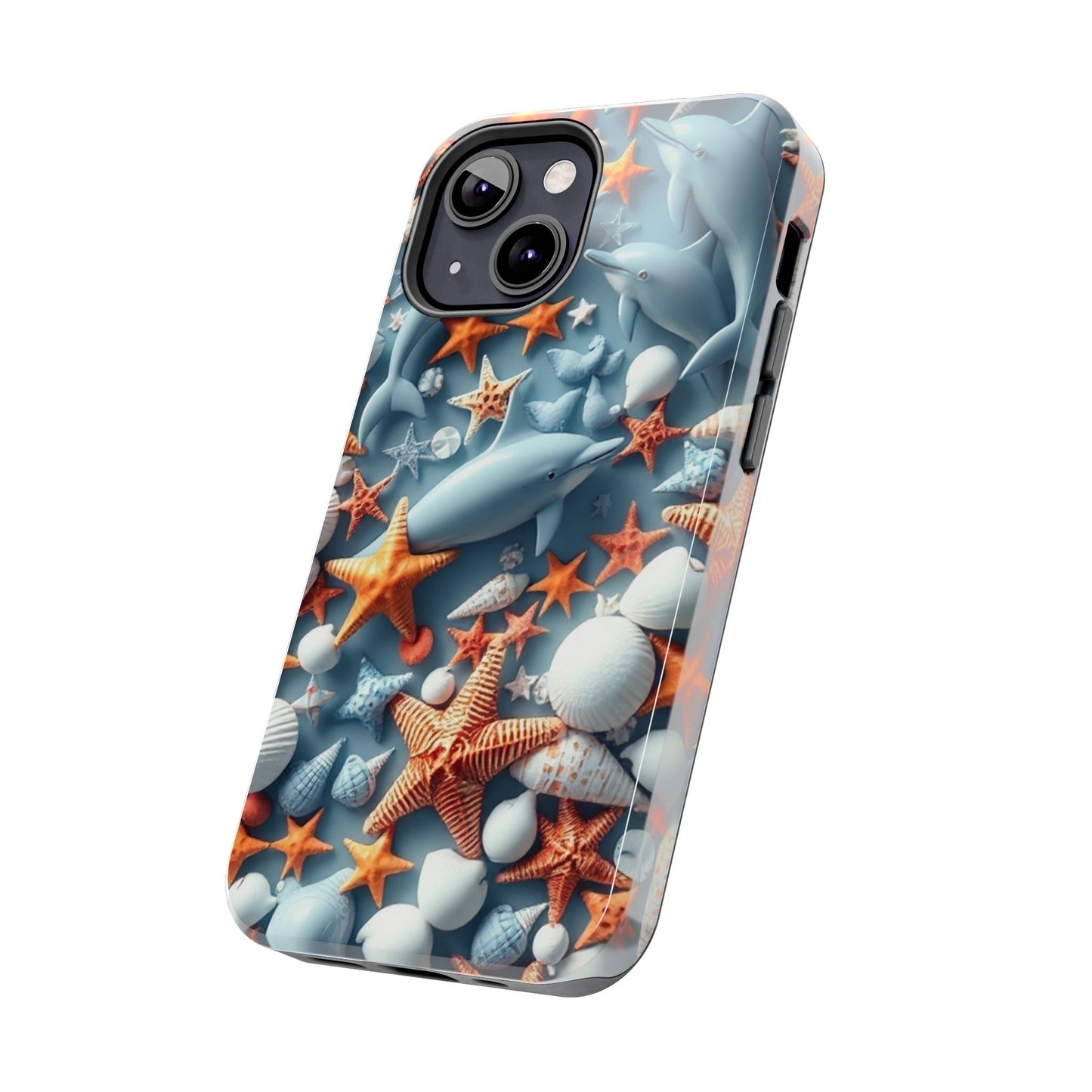 Dolphins Impact-Resistant Phone Case