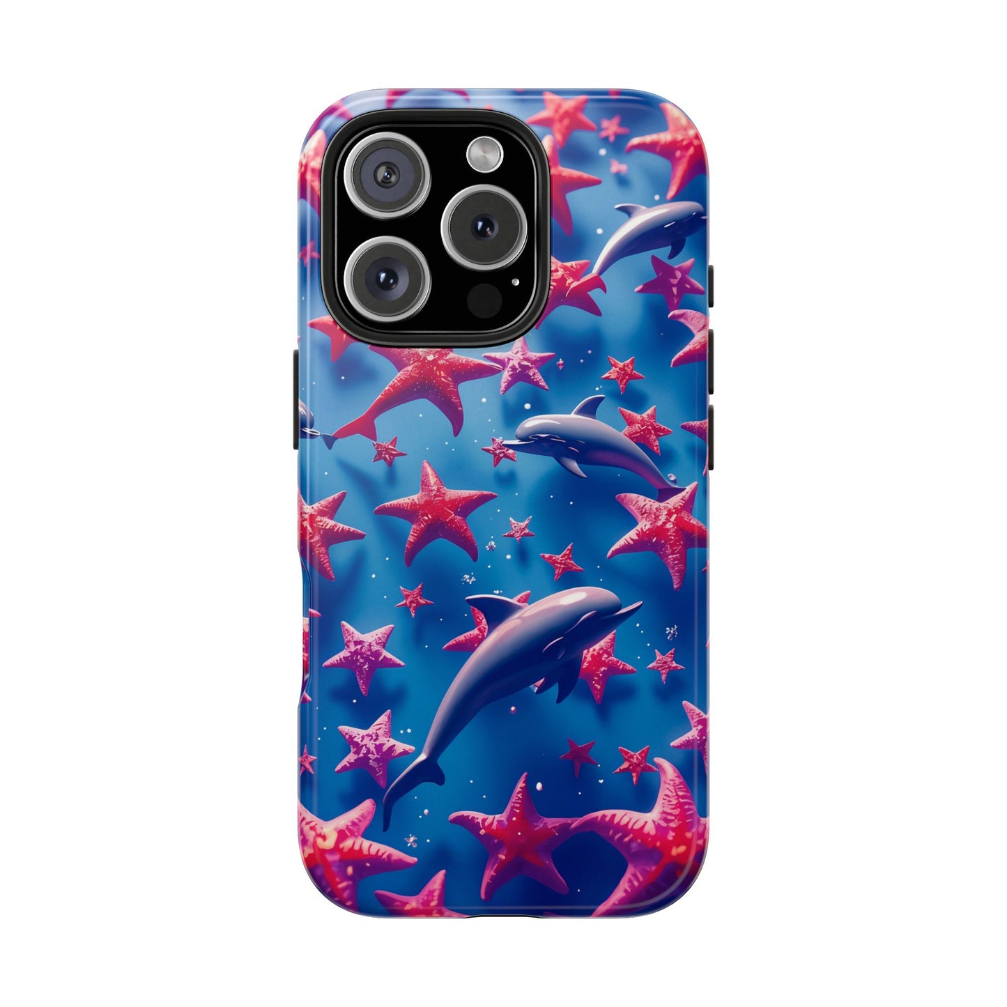 Dolphins Impact-Resistant Phone Case