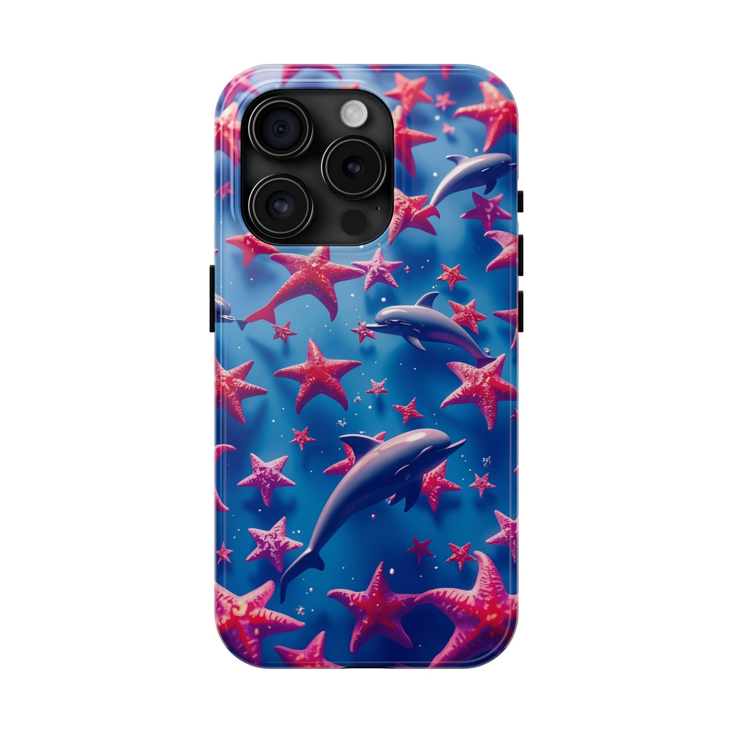 Dolphins Impact-Resistant Phone Case