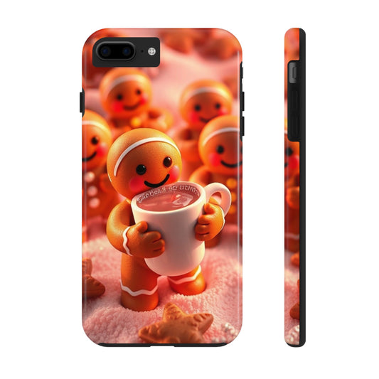 Gingerbread Man Impact-Resistant Phone Case