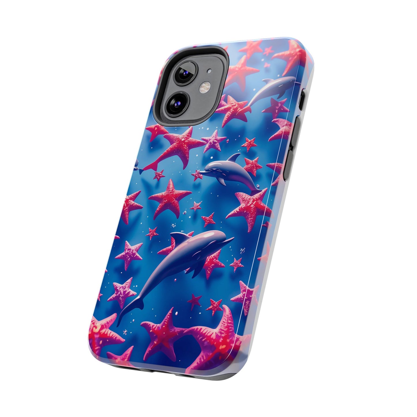 Dolphins Impact-Resistant Phone Case