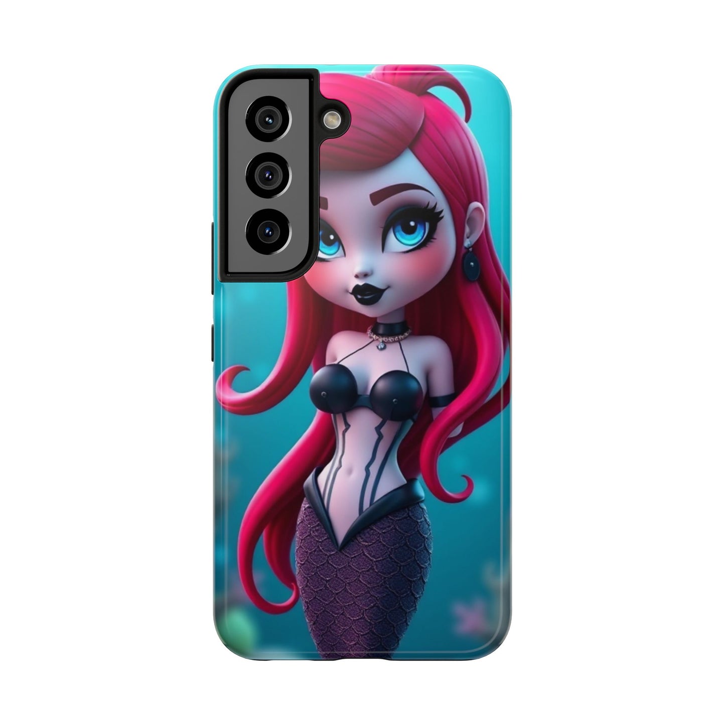 Goth Alt Mermaid Impact-Resistant Phone Case