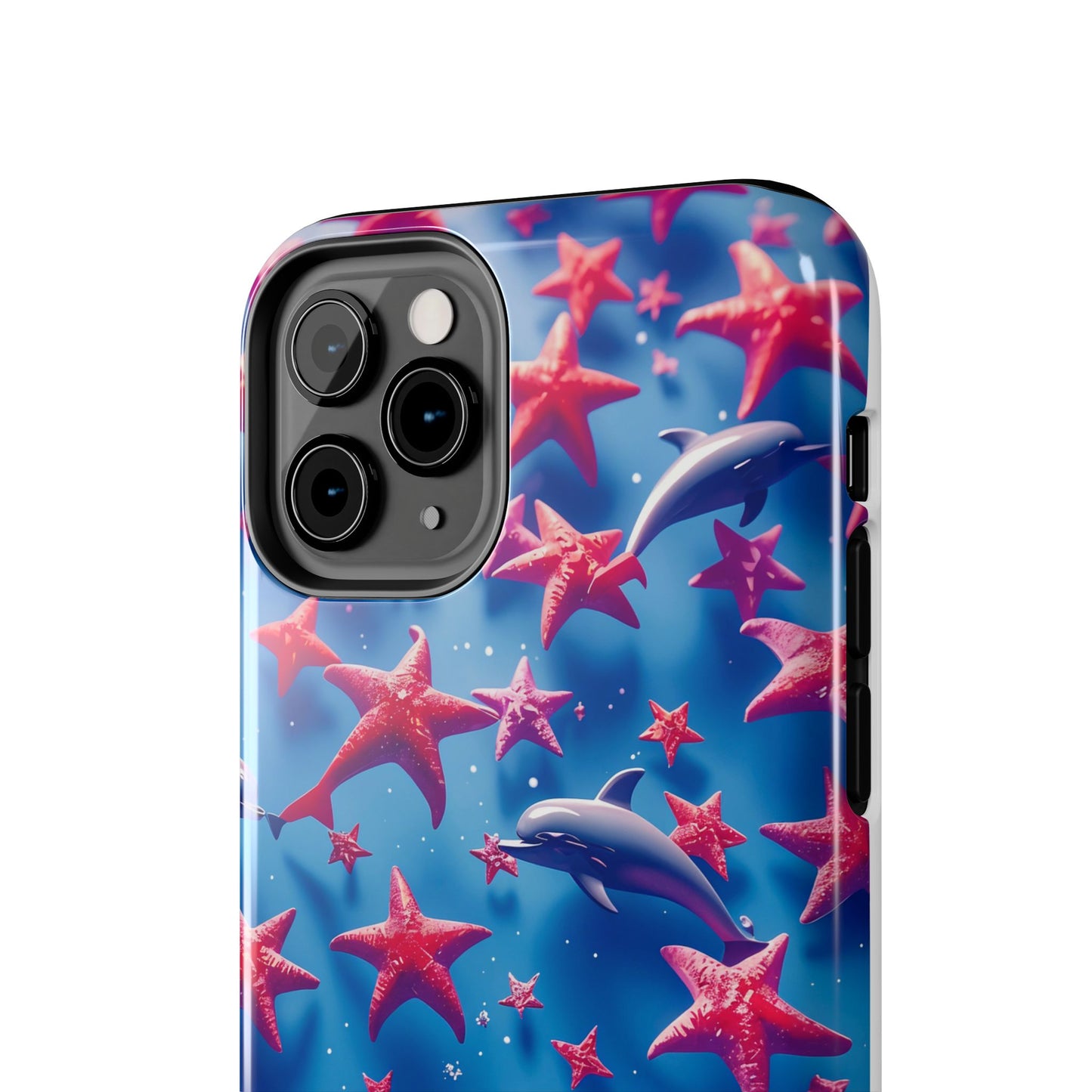 Dolphins Impact-Resistant Phone Case