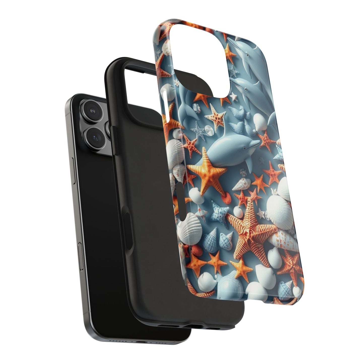 Dolphins Impact-Resistant Phone Case