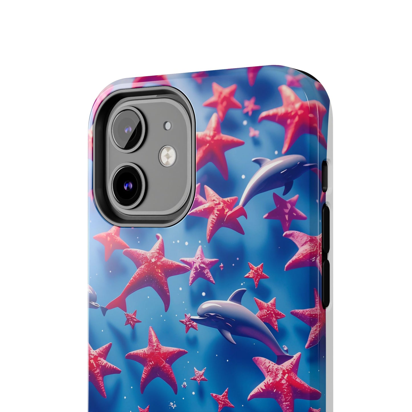 Dolphins Impact-Resistant Phone Case