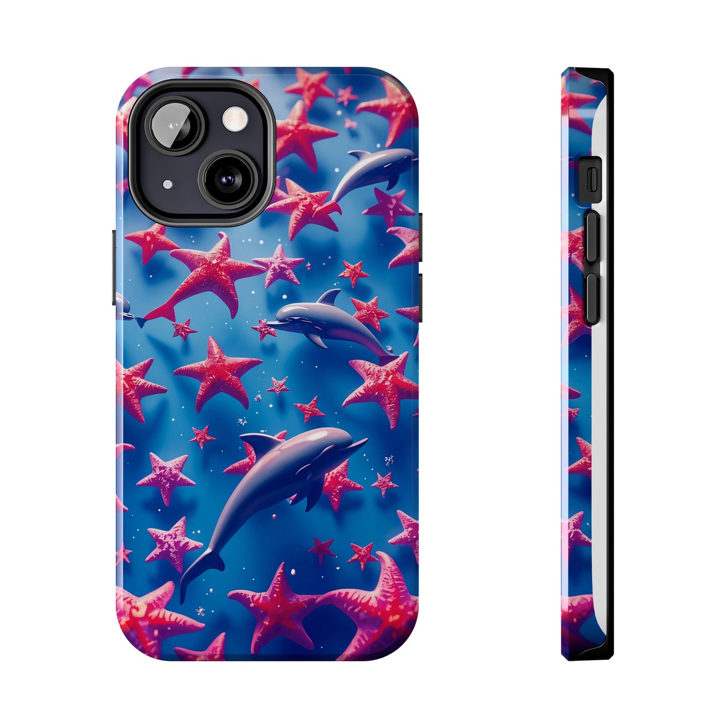 Dolphins Impact-Resistant Phone Case