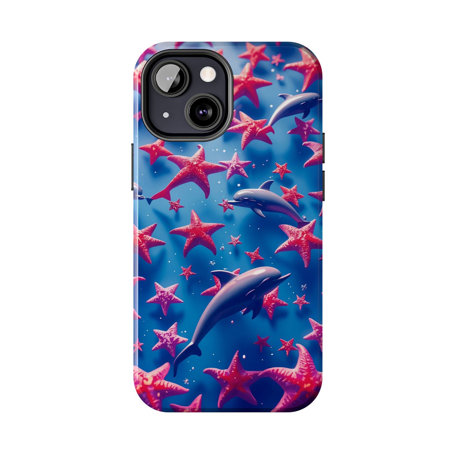 Dolphins Impact-Resistant Phone Case