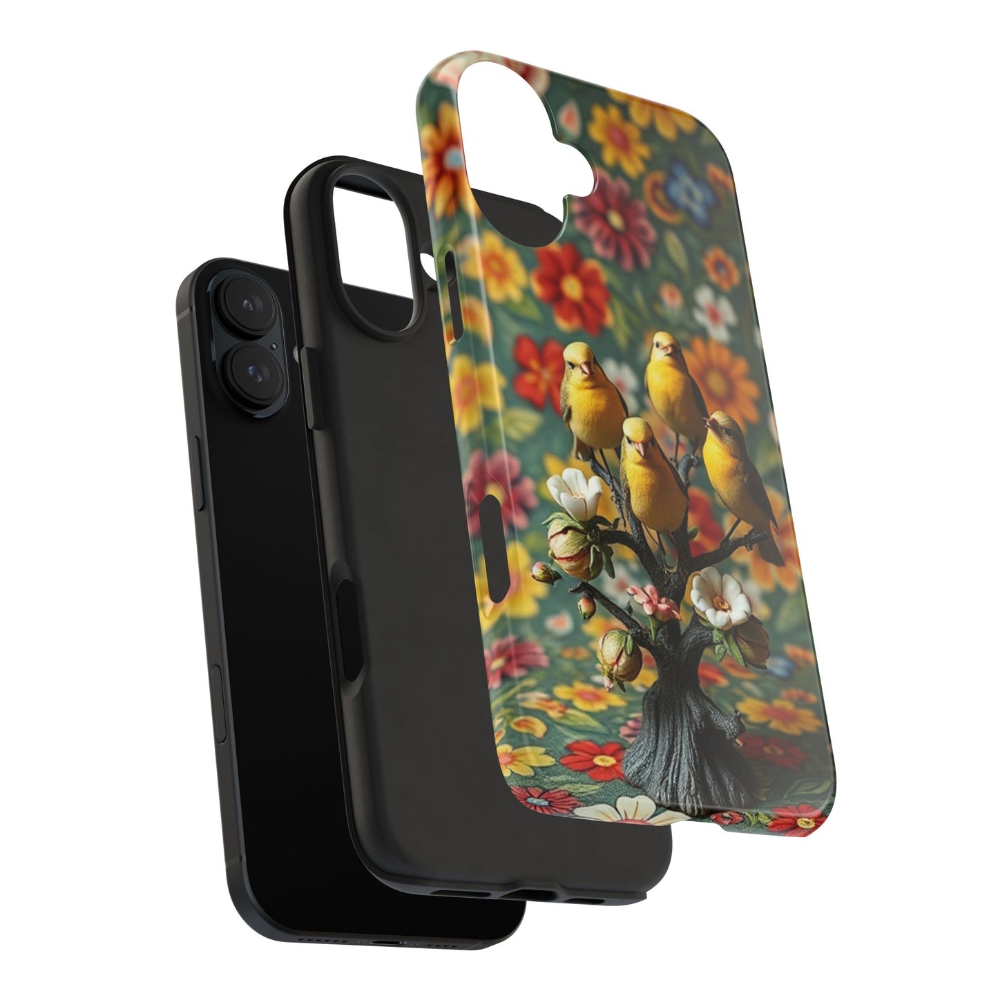 Birds Impact-Resistant Phone Case