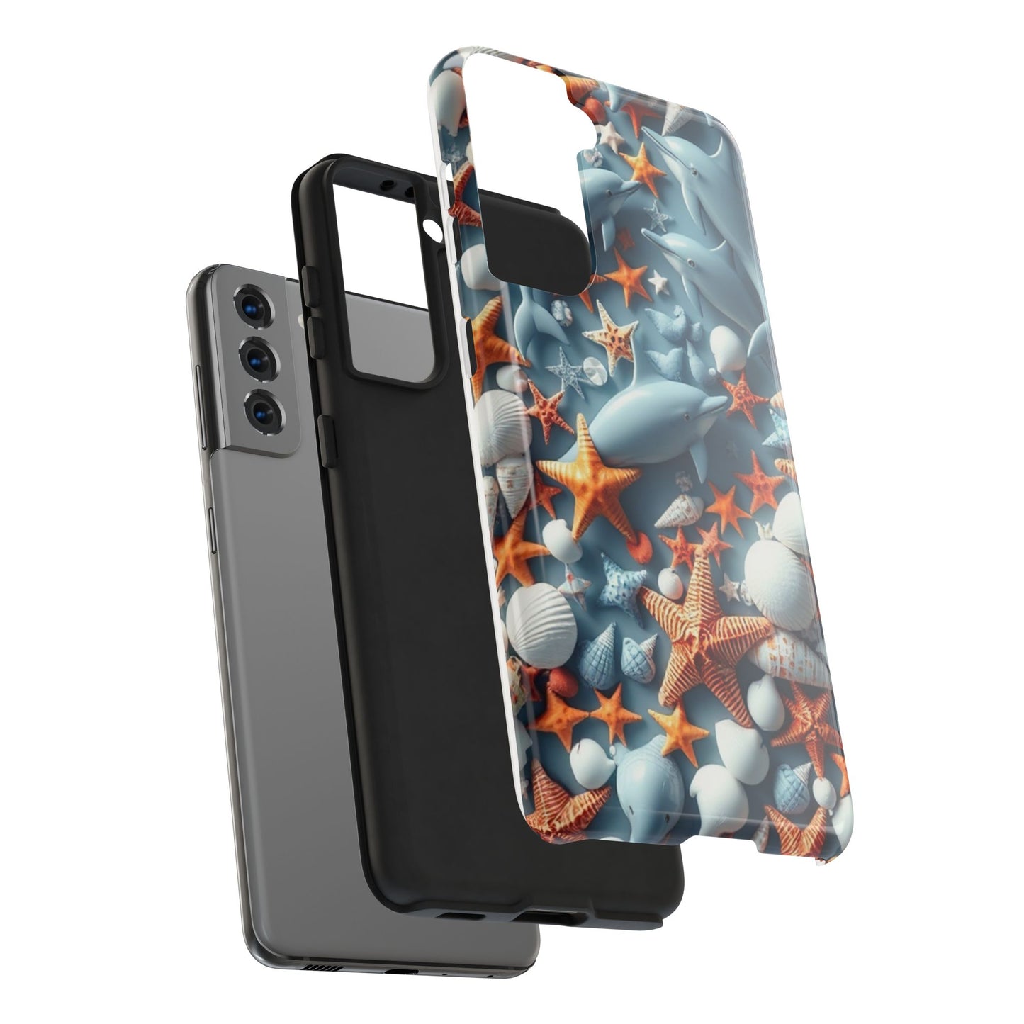 Dolphins Impact-Resistant Phone Case