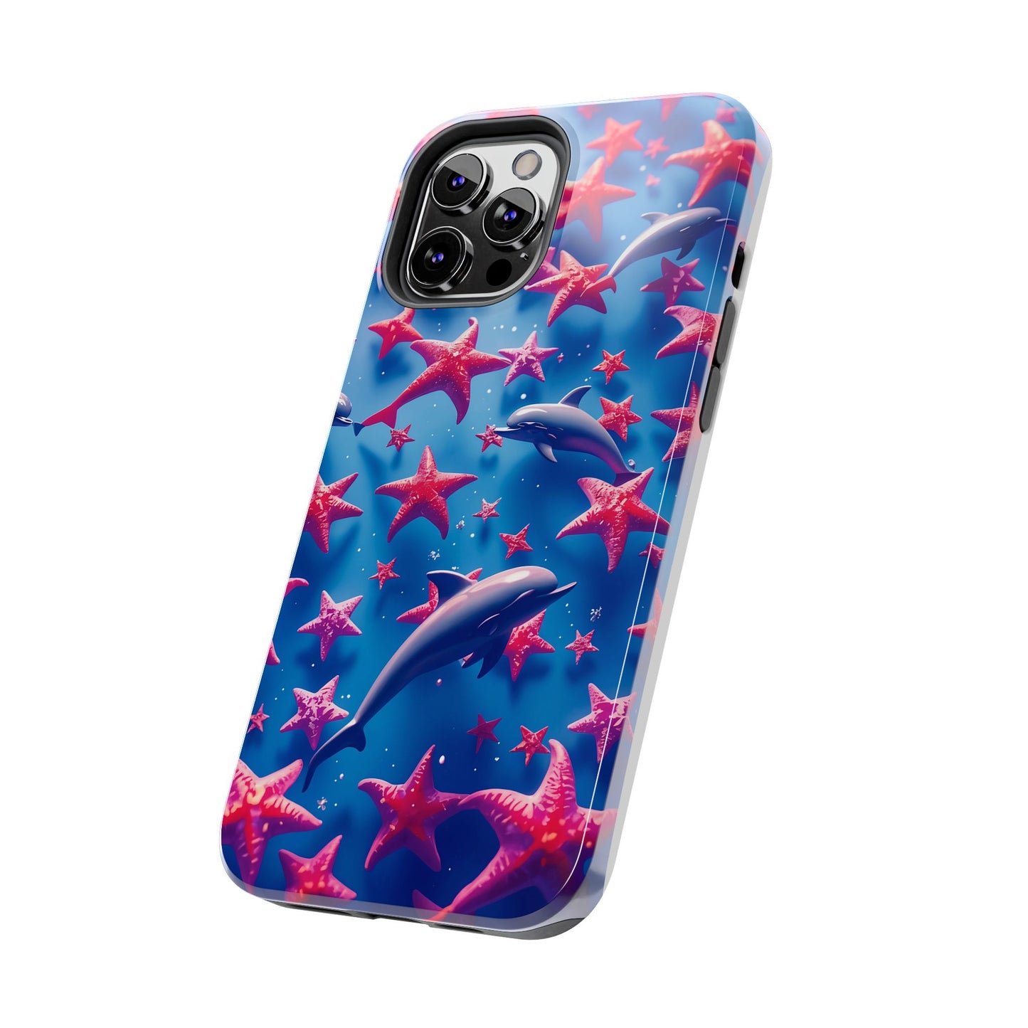 Dolphins Impact-Resistant Phone Case