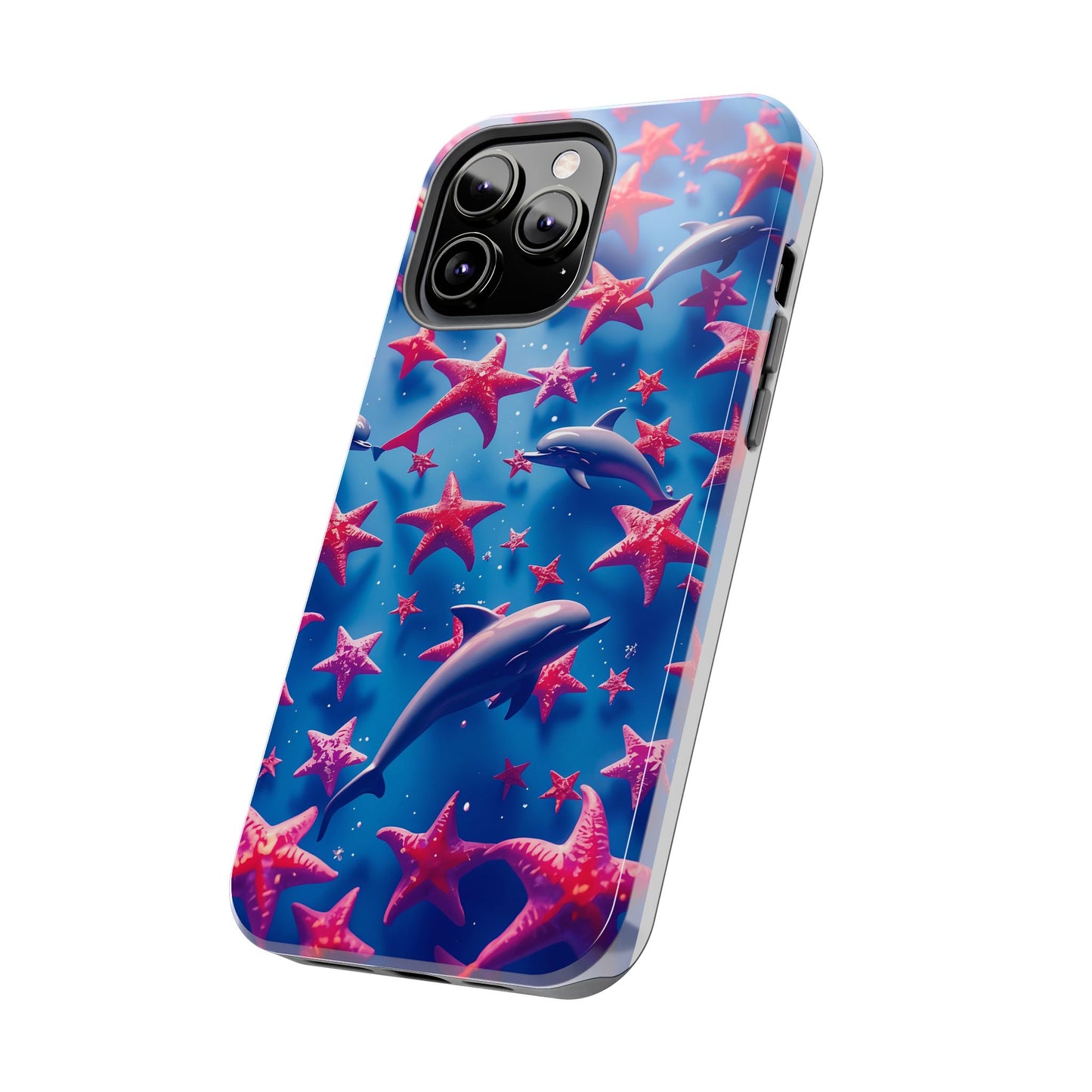 Dolphins Impact-Resistant Phone Case