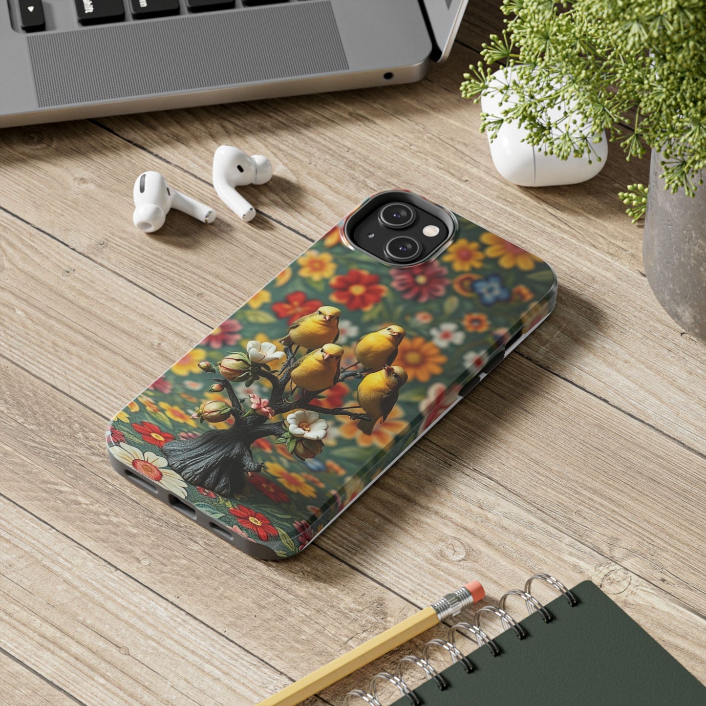 Birds Impact-Resistant Phone Case