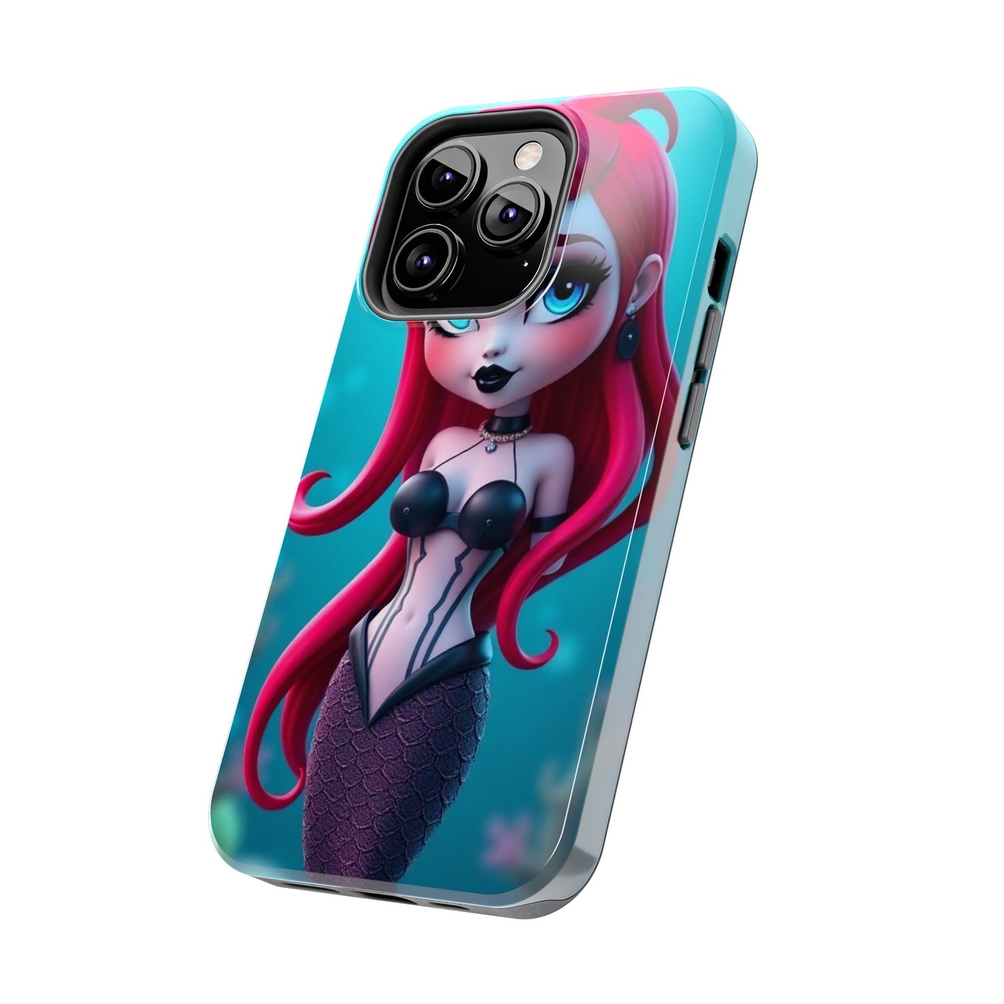 Goth Alt Mermaid Impact-Resistant Phone Case